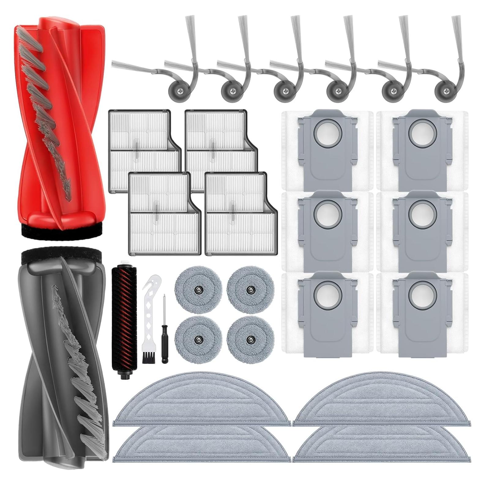 Kit de Repuestos BUXEBUX para Aspiradora Roborock Saros 10 - 29 Piezas