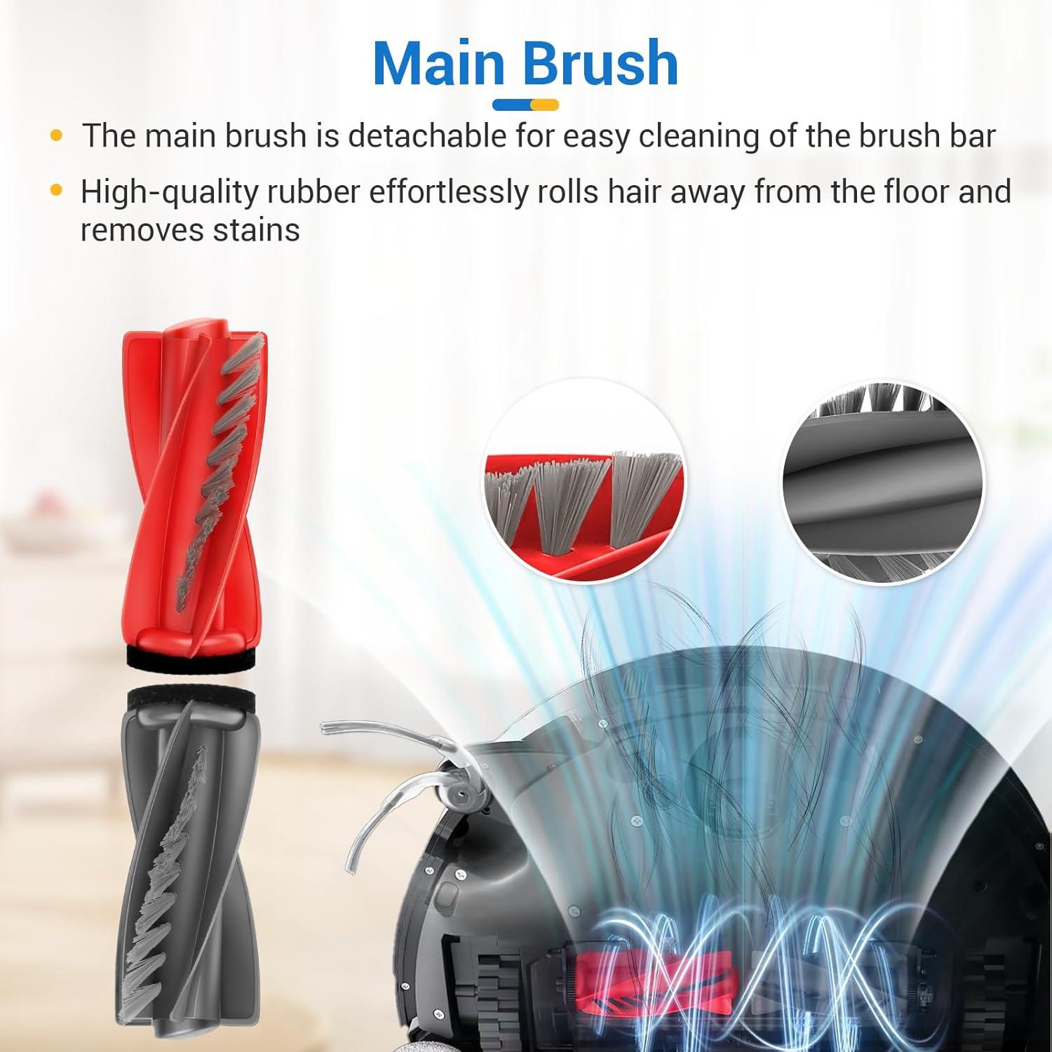 Kit de Repuestos BUXEBUX para Aspiradora Roborock Saros 10 - 29 Piezas