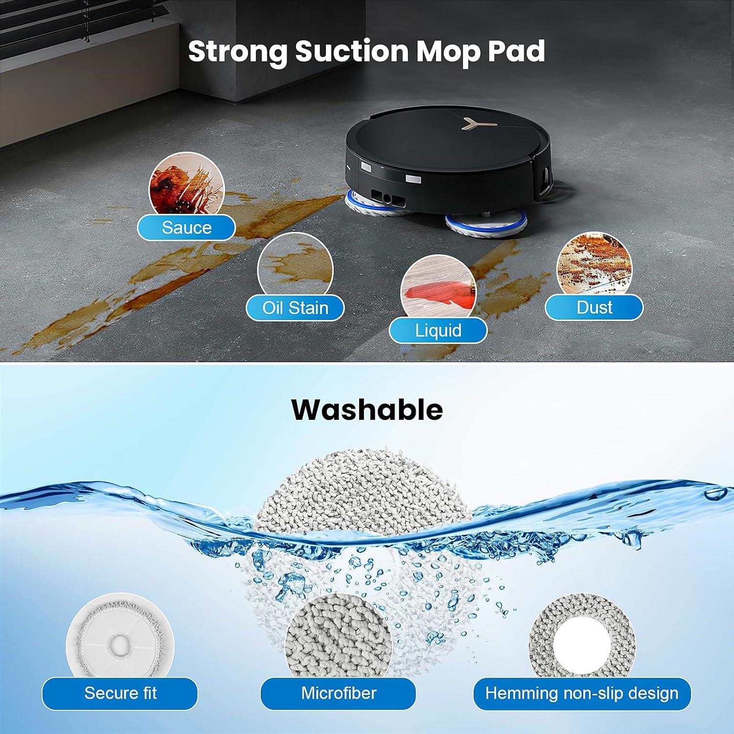 Kit de Repuesto 24 Pcs para Ecovacs Deebot T50 Pro Omni