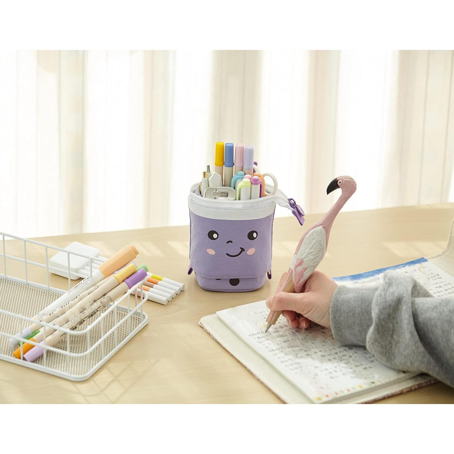 Bolsa de Lápiz Telescópica ANGOO Soporte para Bolígrafo