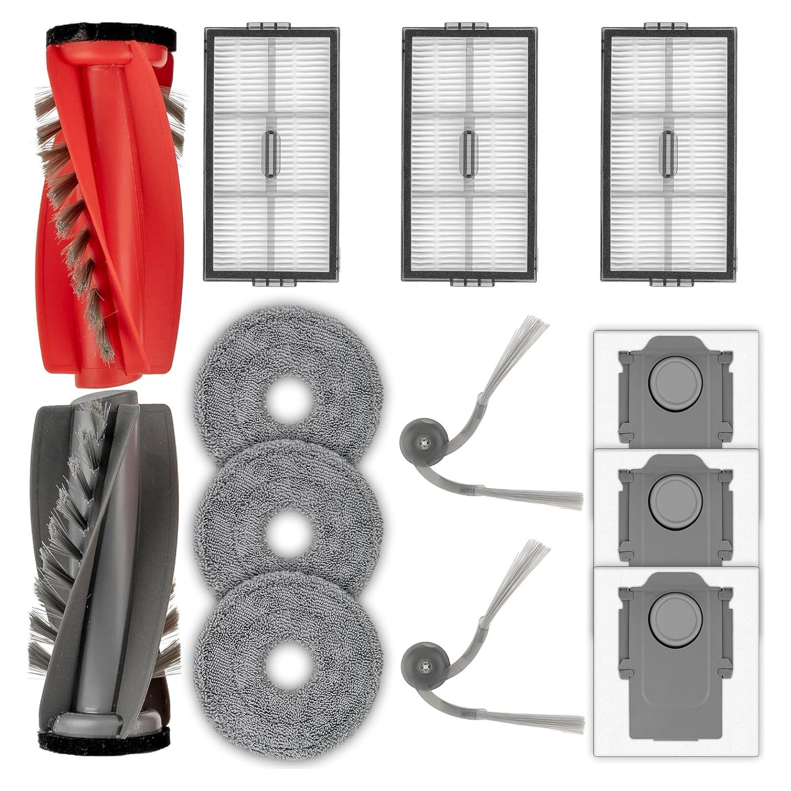 Kit de Accesorios COWINORY para Aspiradora Roborock Saros 10R - 13 Piezas