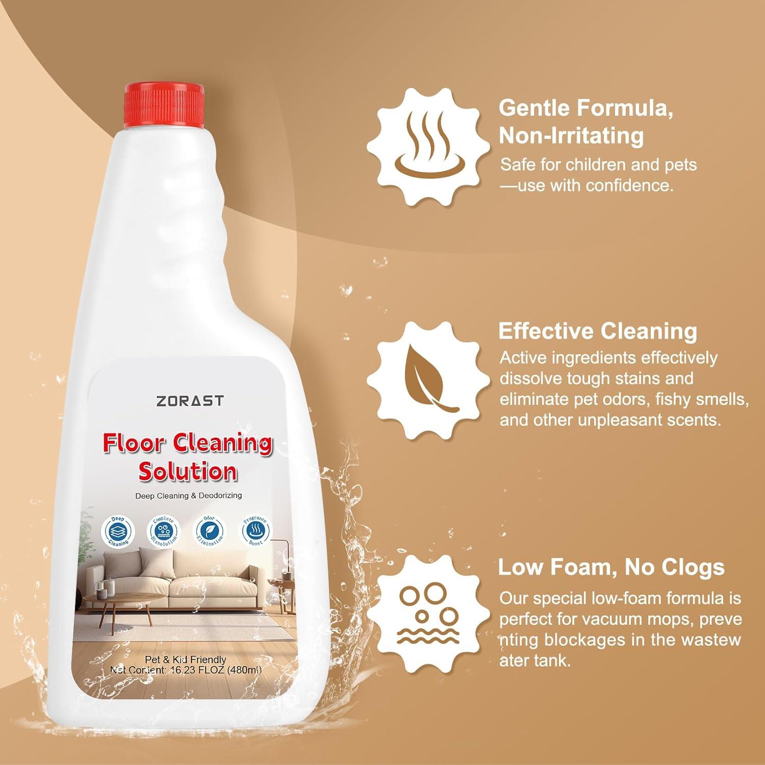 Solución de Limpieza de Pisos ZORAST 0.46L Eco-Segura