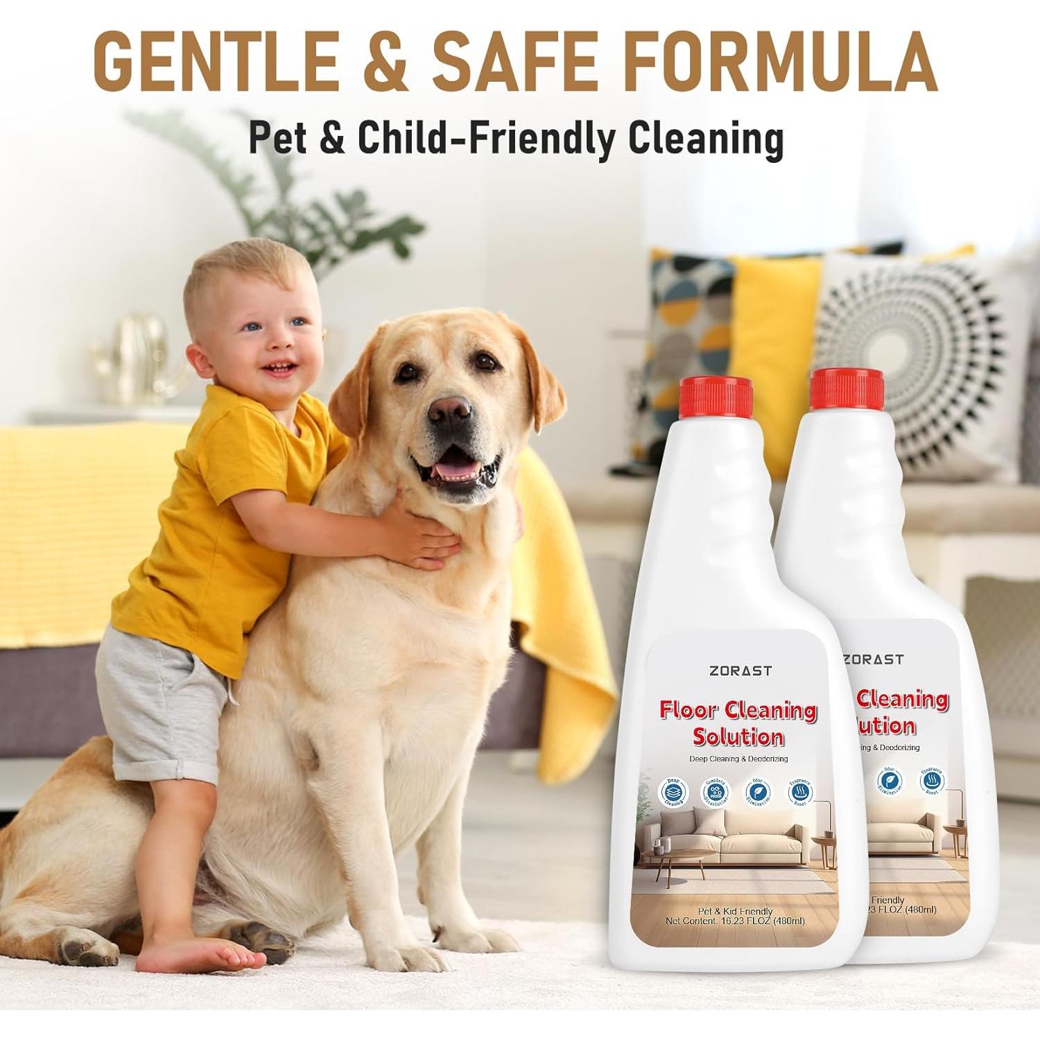 Solución de Limpieza de Pisos ZORAST 0.46L Eco-Segura