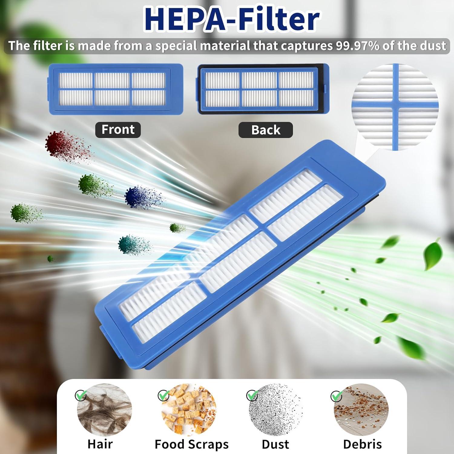 Kit de Accesorios para Eufy RoboVac 11S Max y G30 - 14 Piezas