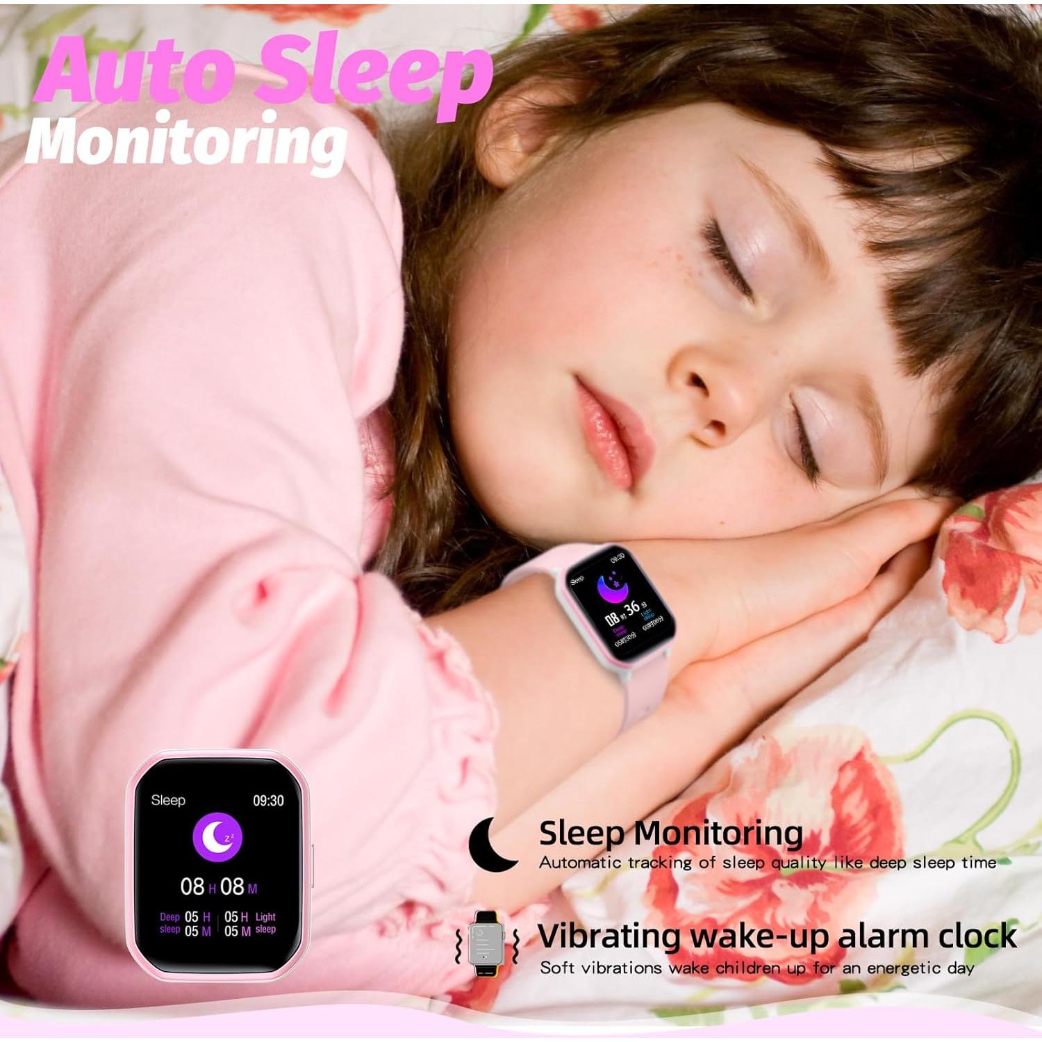 Reloj Inteligente YOUSOKU H97PRO Niños Rosa 19 Modos IP68