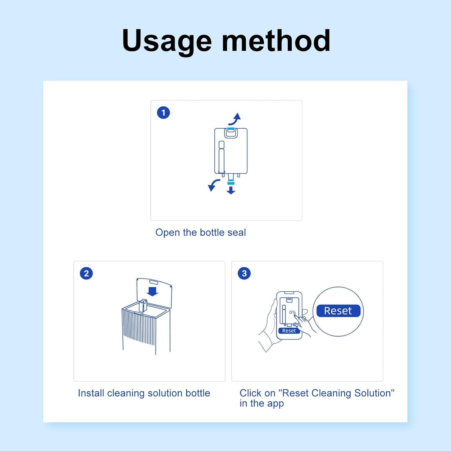 Solución de limpieza Dreame L20 Ultra 473 ml para pisos