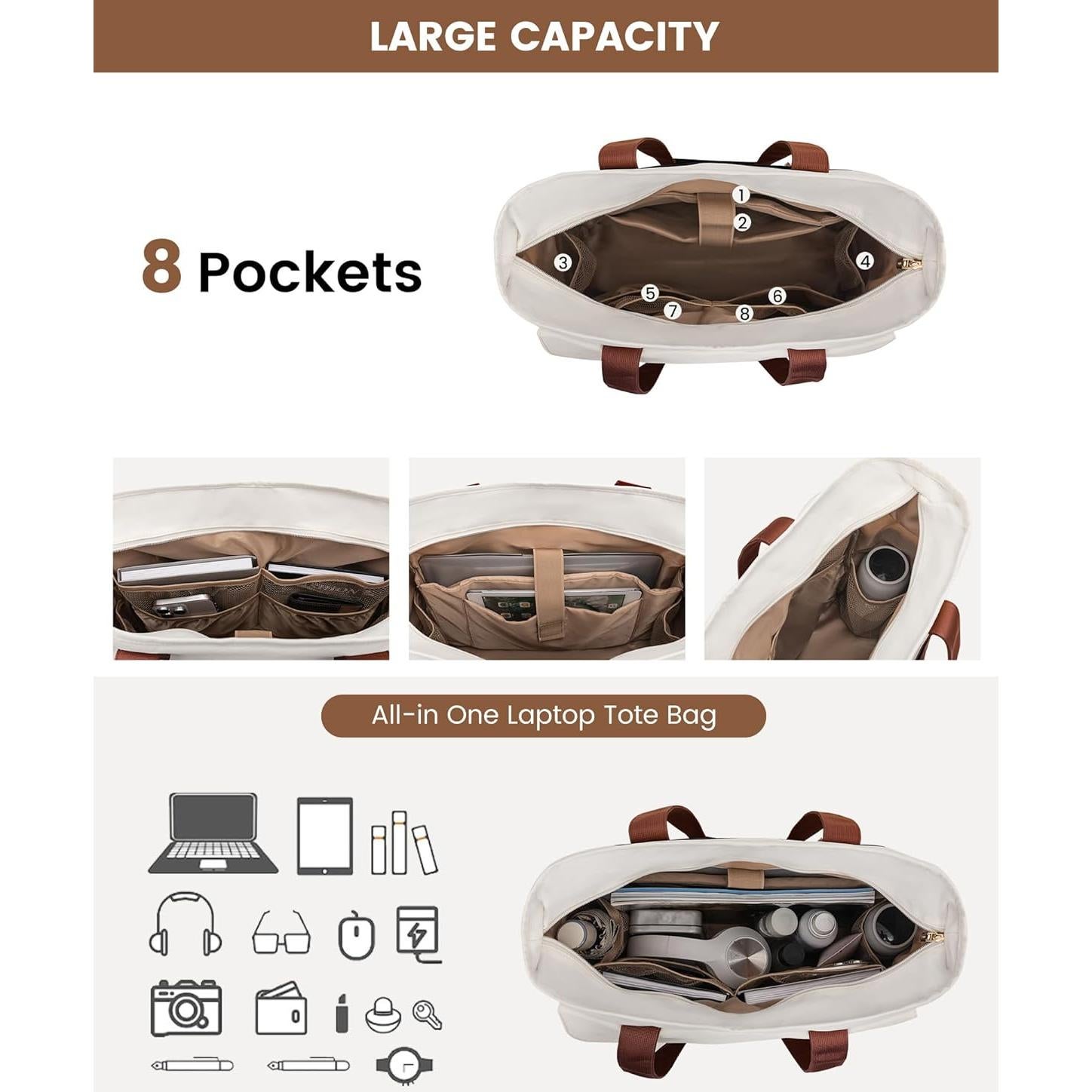 Bolsa para Laptop LOVEVOOK 15.6" Resistente al Agua