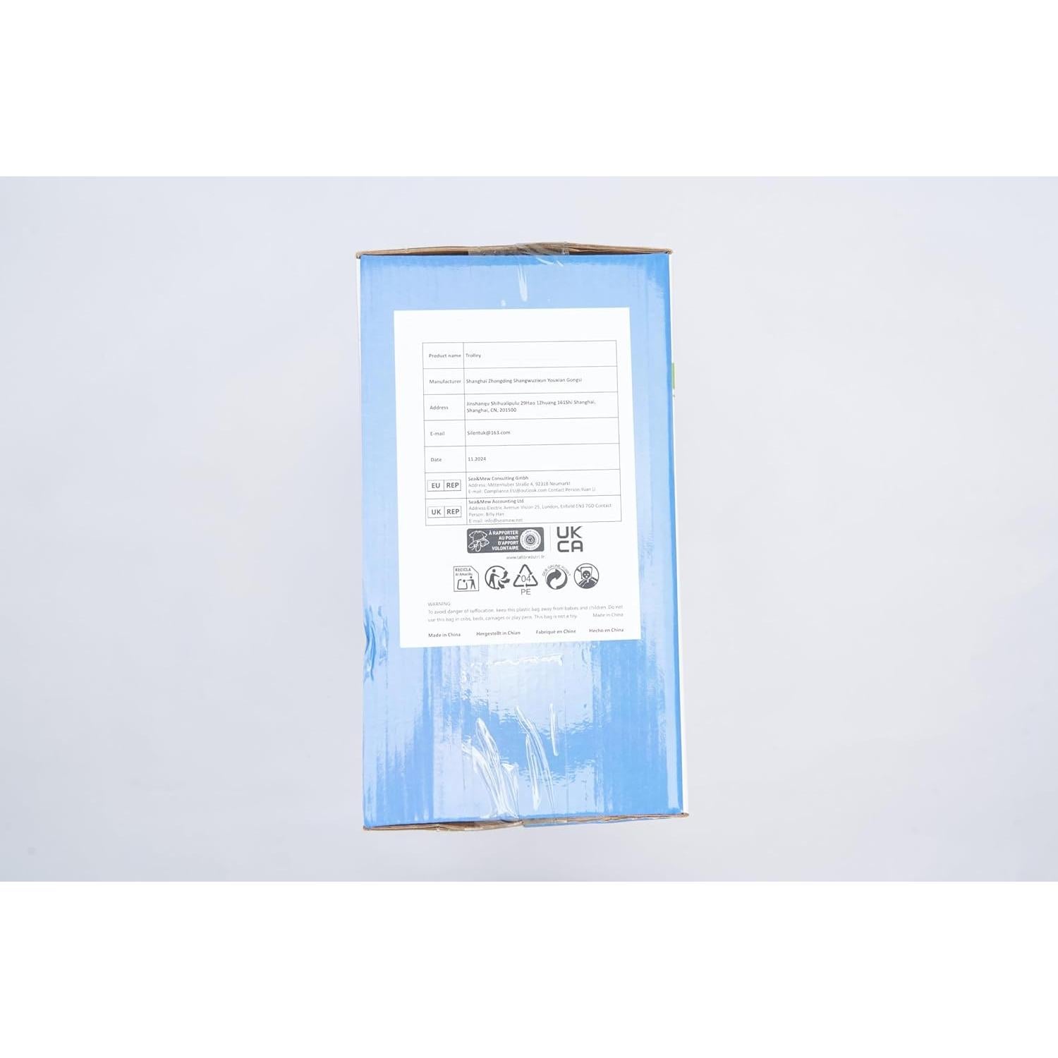 Carro de Mochila IvyH Plegable 6 Ruedas Ajustable 60-100 cm