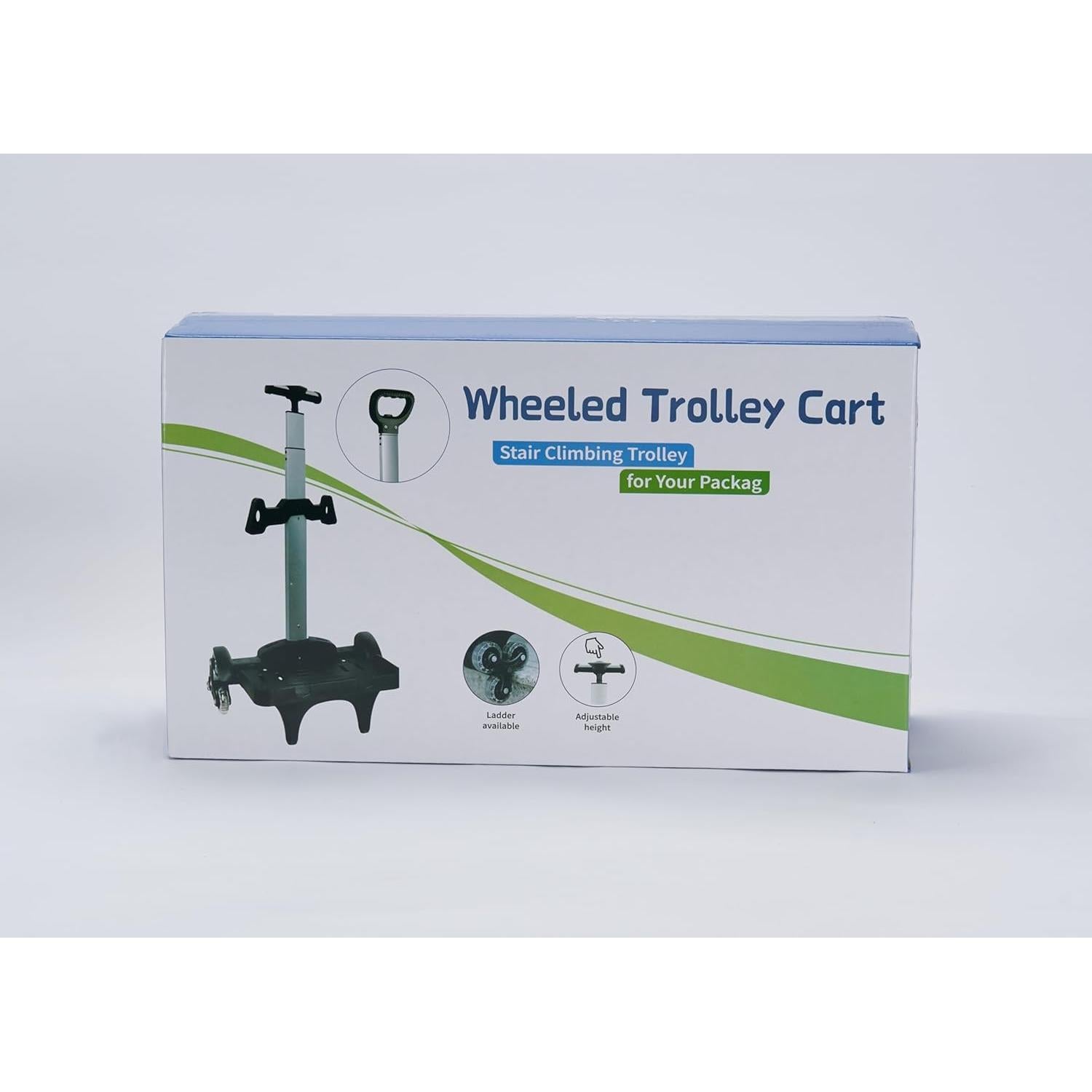 Carro de Mochila IvyH Plegable 6 Ruedas Ajustable 60-100 cm