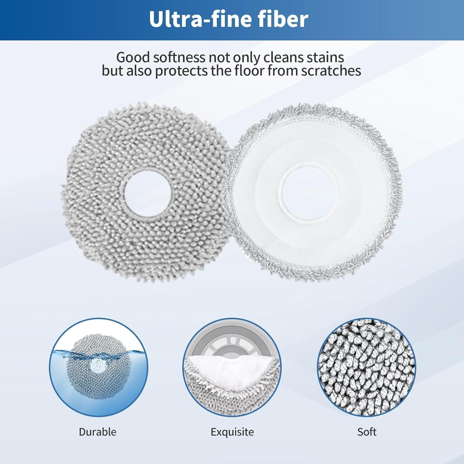 22 Piezas Accesorios para Aspiradora ECOVACS T30S - Filtros HEPA