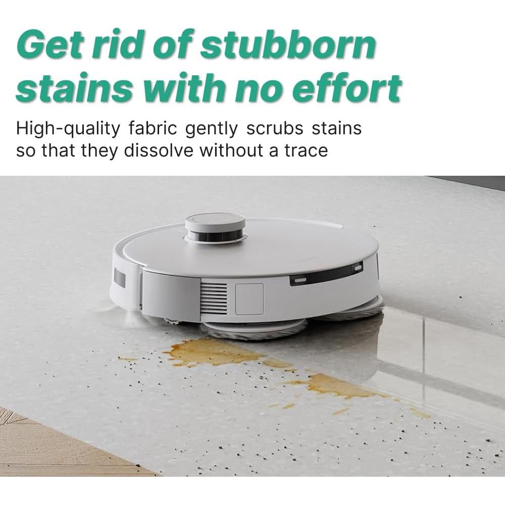 Paños de limpieza lavables Apex Essentials para Ecovacs DEEBOT