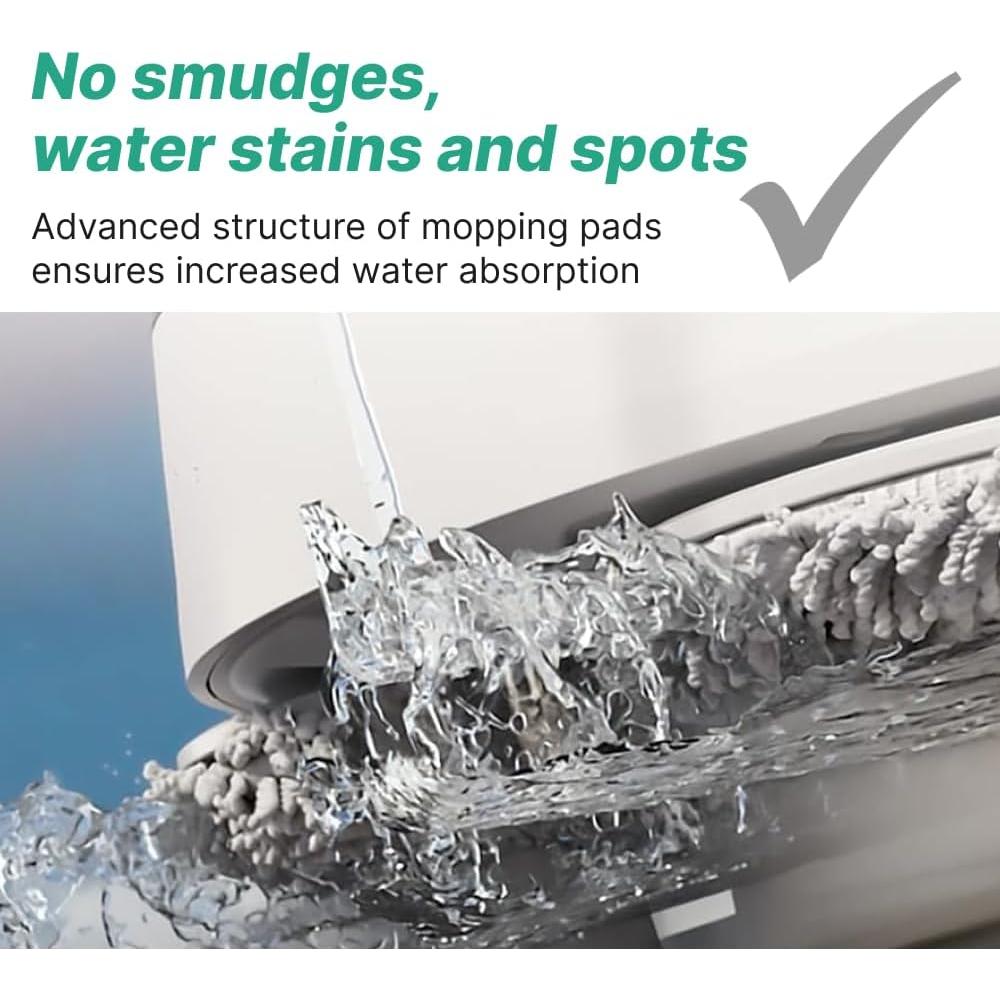 Paños de limpieza lavables Apex Essentials para Ecovacs DEEBOT