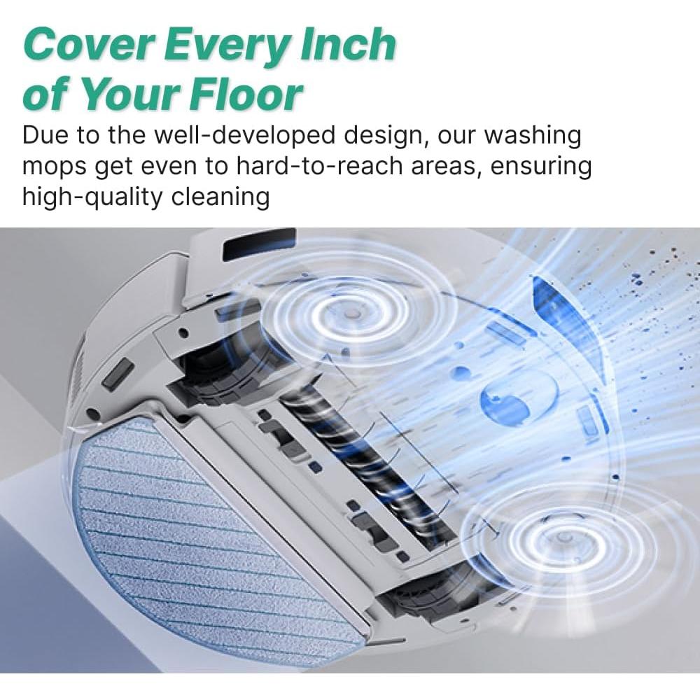 Paños de limpieza lavables Apex Essentials para Ecovacs DEEBOT