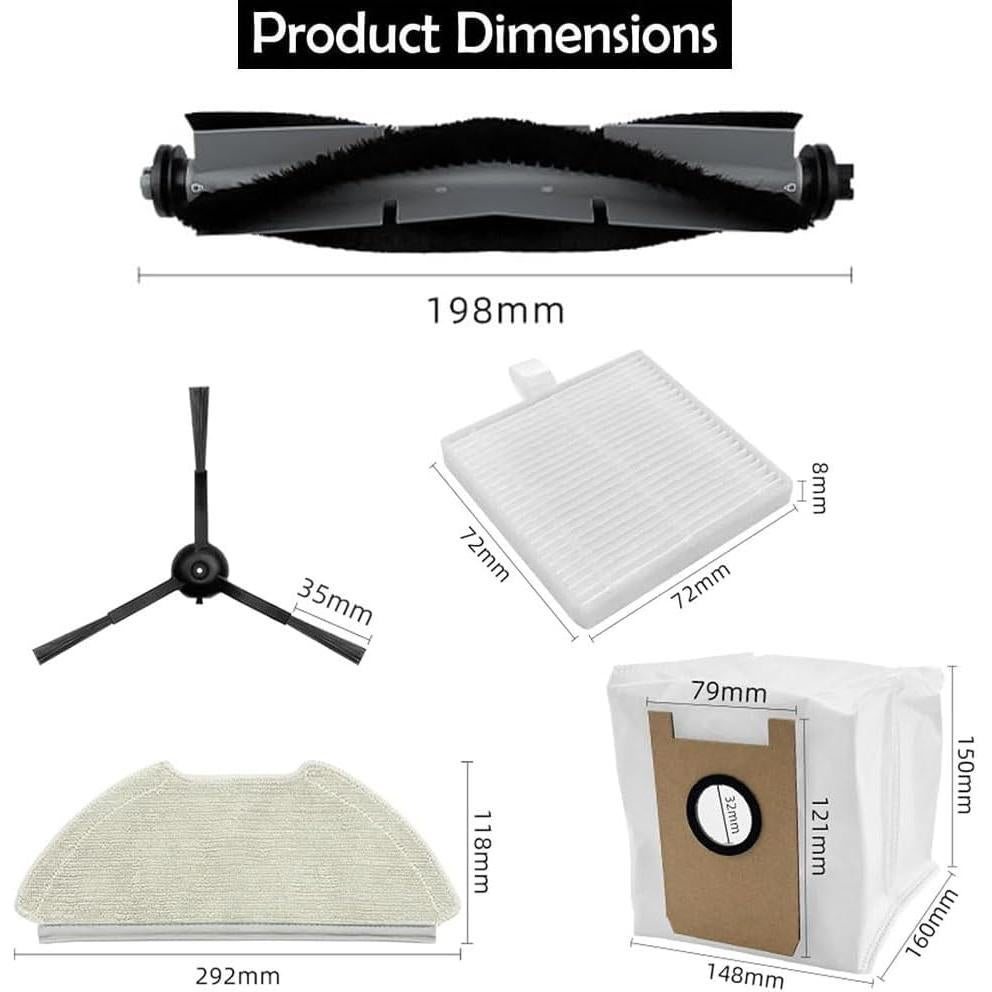 Repuestos Aspiradora Robot Chrostion Airrobo T20+ x16