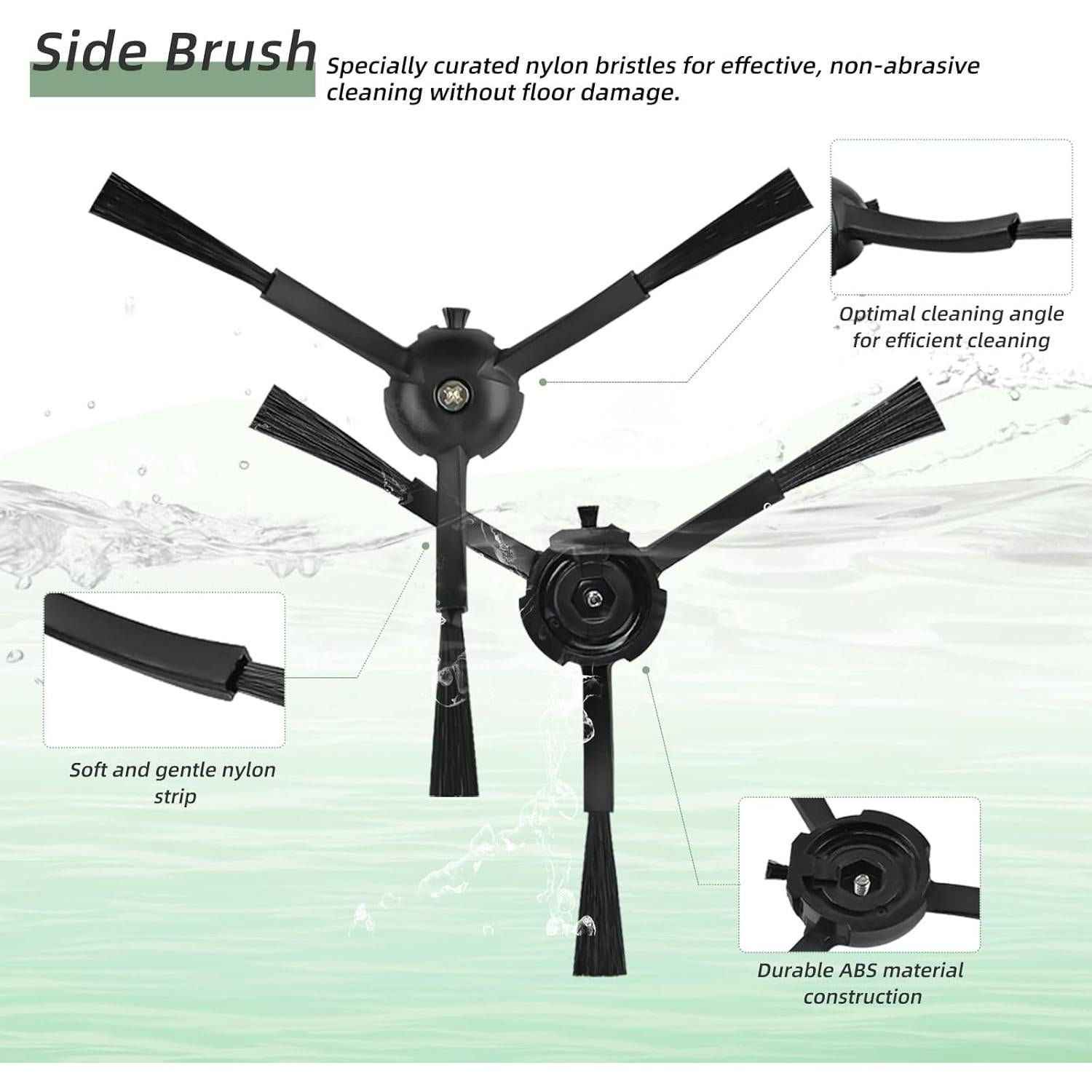 Accesorios VACKING para Roborock Q5 Pro y Q8 Max - 15 Piezas