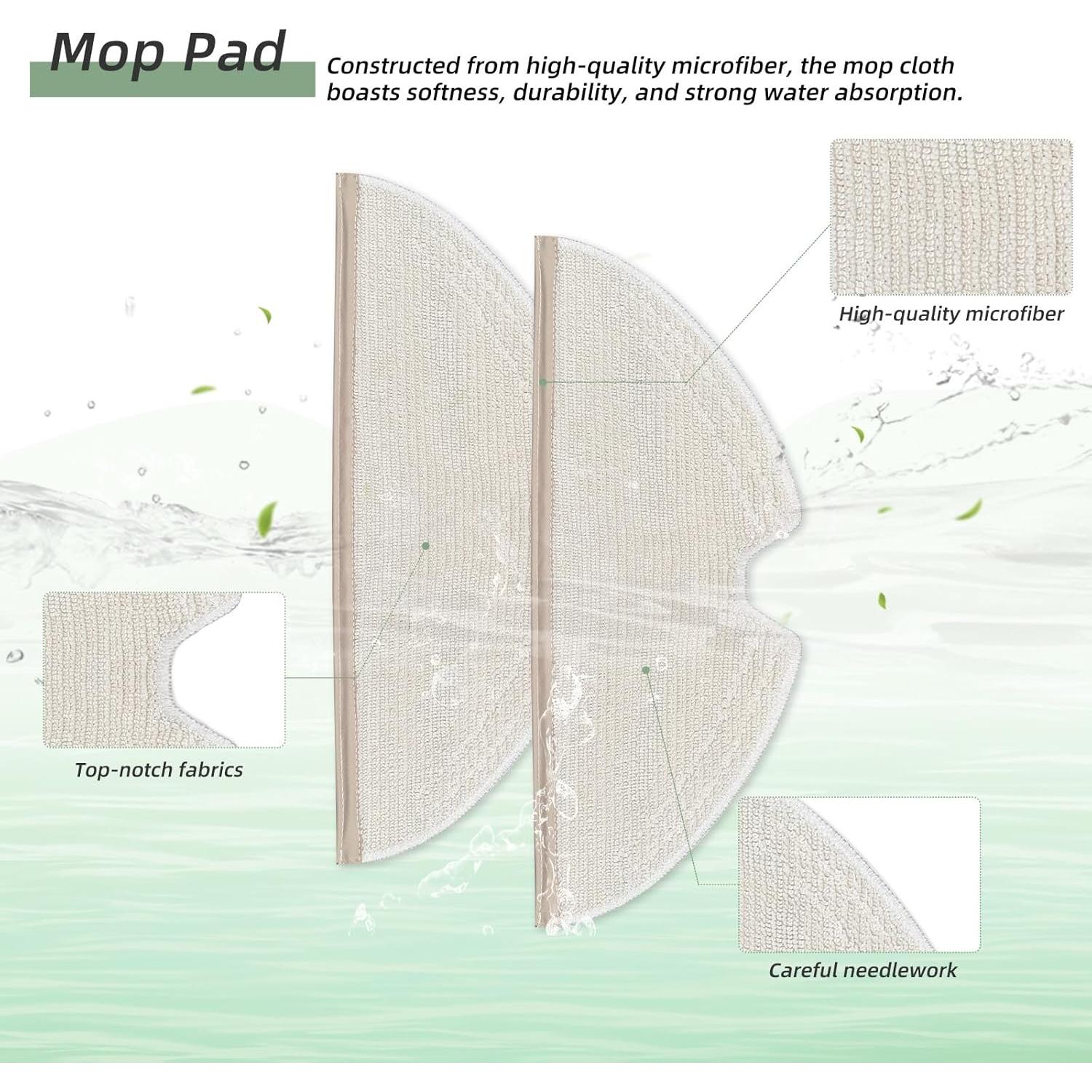 Accesorios VACKING para Roborock Q5 Pro y Q8 Max - 15 Piezas