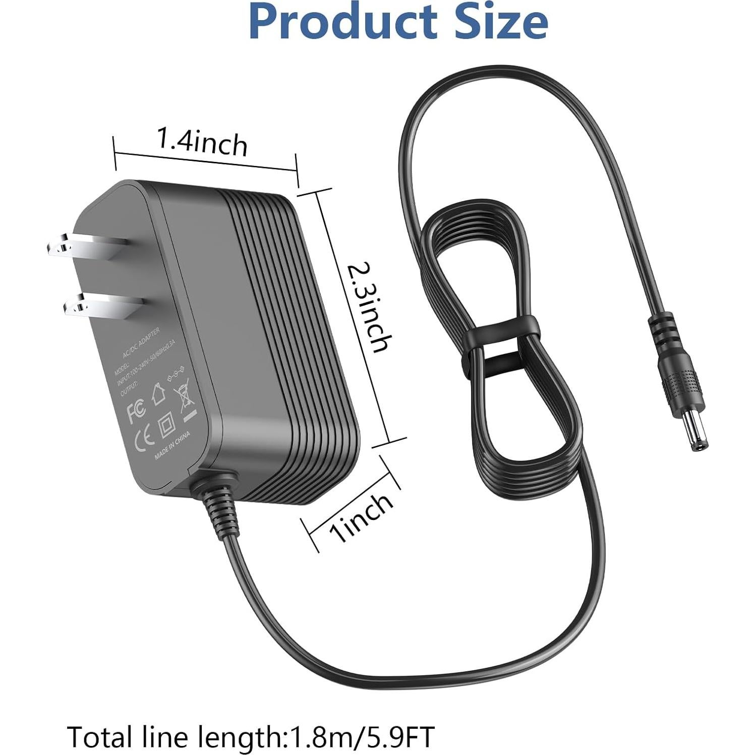 Cargador de Reemplazo Shark VACMOP 13.3V 750mA Inalámbrico