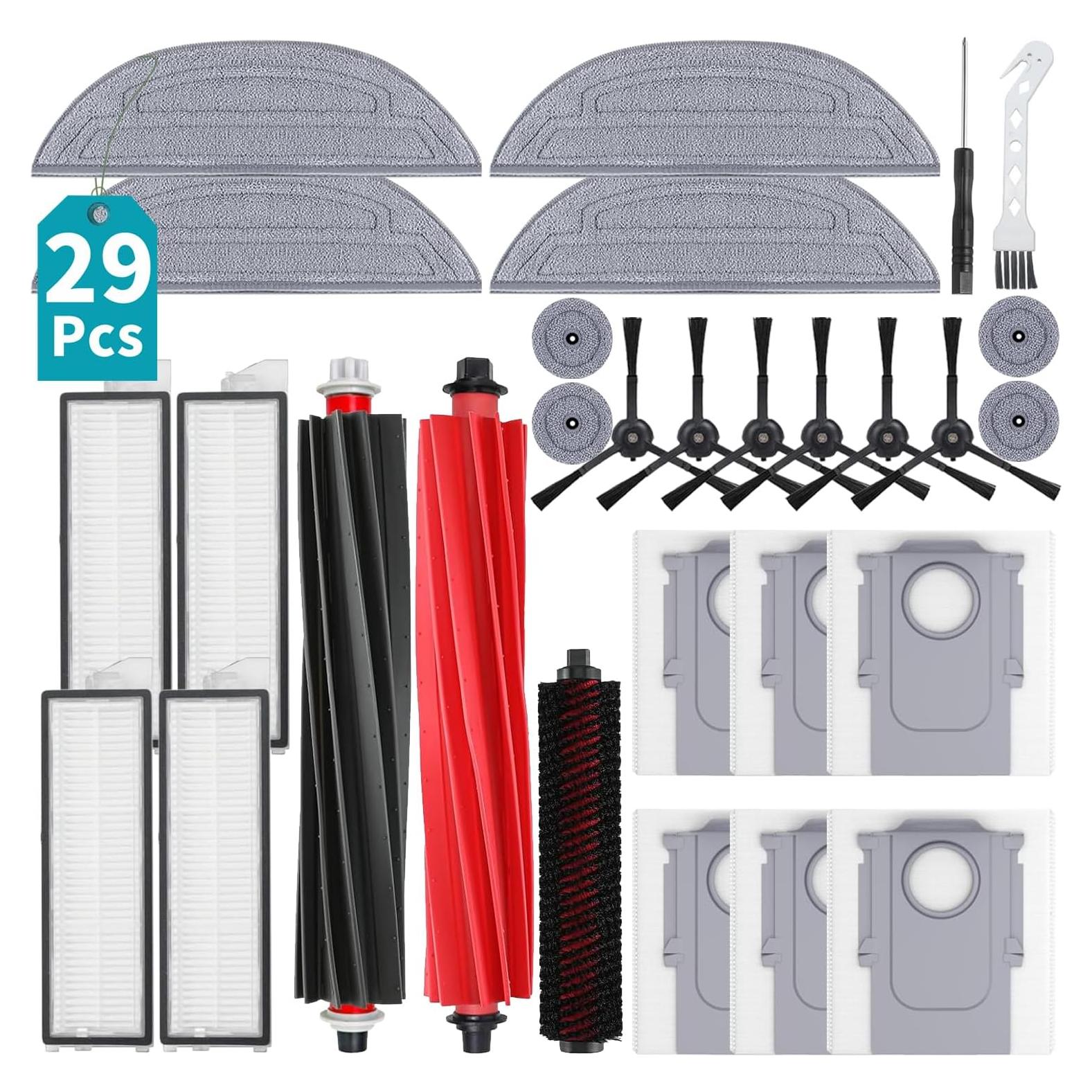 Kit de Accesorios 29 Piezas para Aspiradora Roborock S8 Maxv Ultra