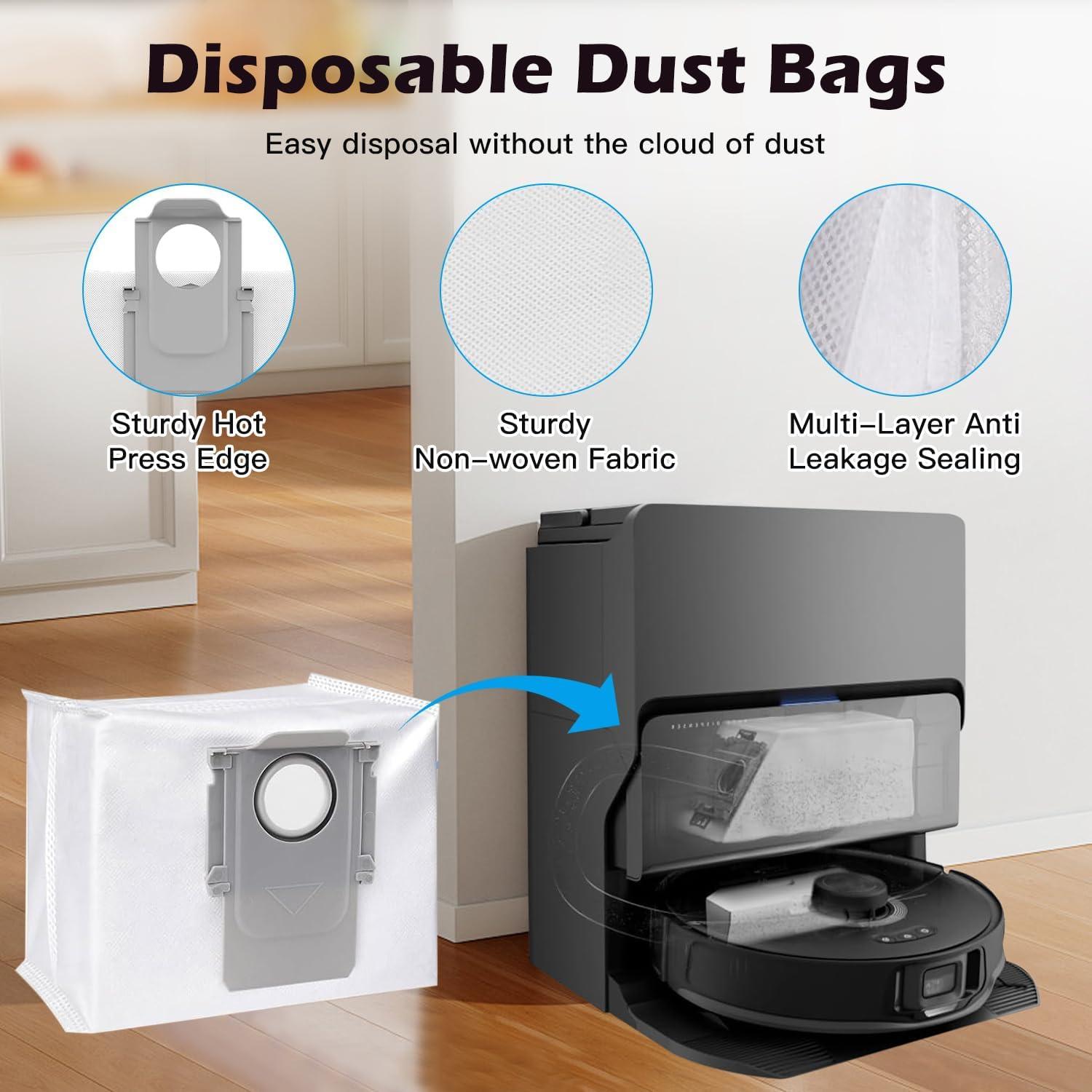 Kit de Accesorios 29 Piezas para Aspiradora Roborock S8 Maxv Ultra