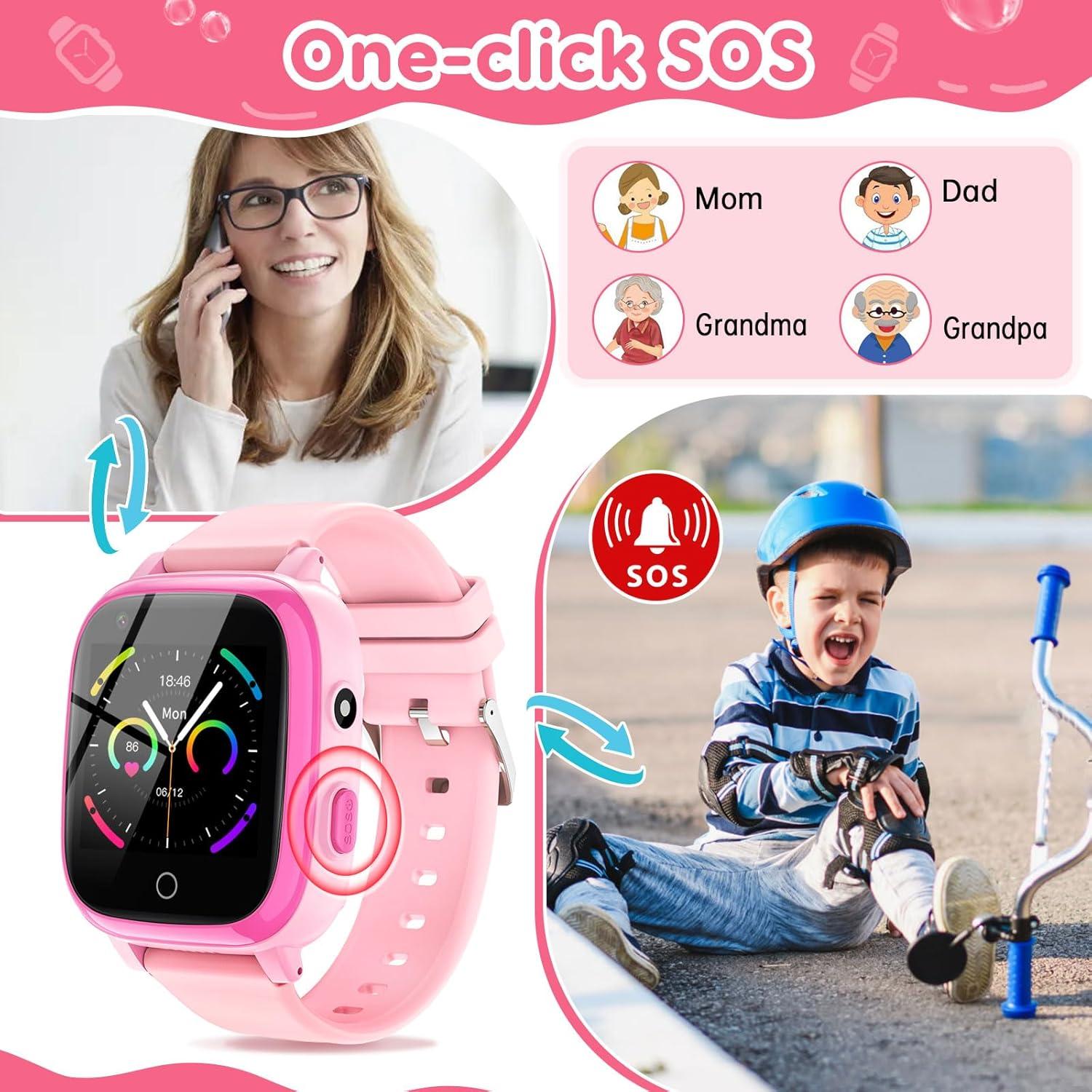 Reloj Inteligente CJC T15 para Niños con GPS y Llamadas