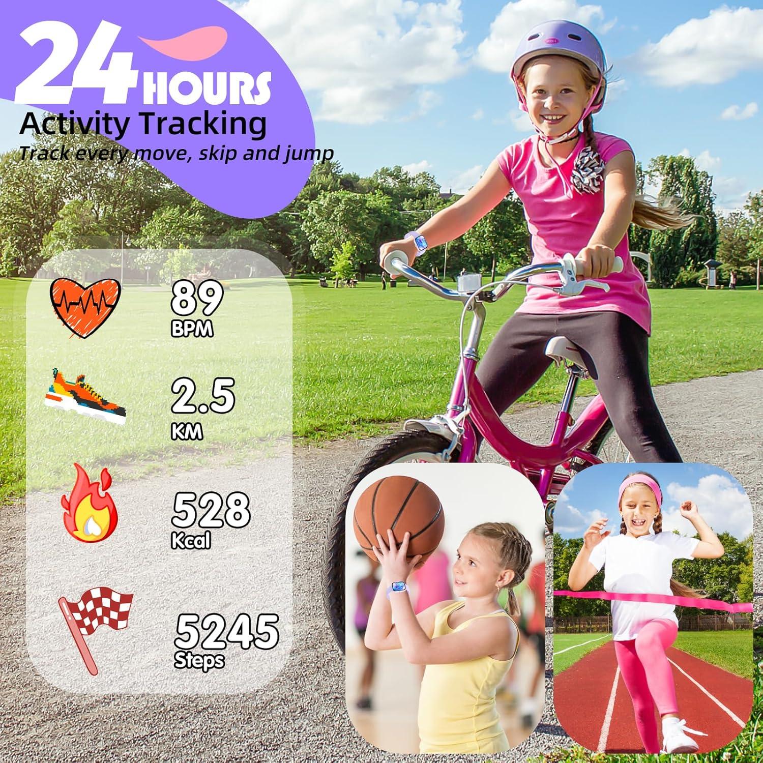 Reloj inteligente YOUSOKU para niños IP68 19 modos deportivos