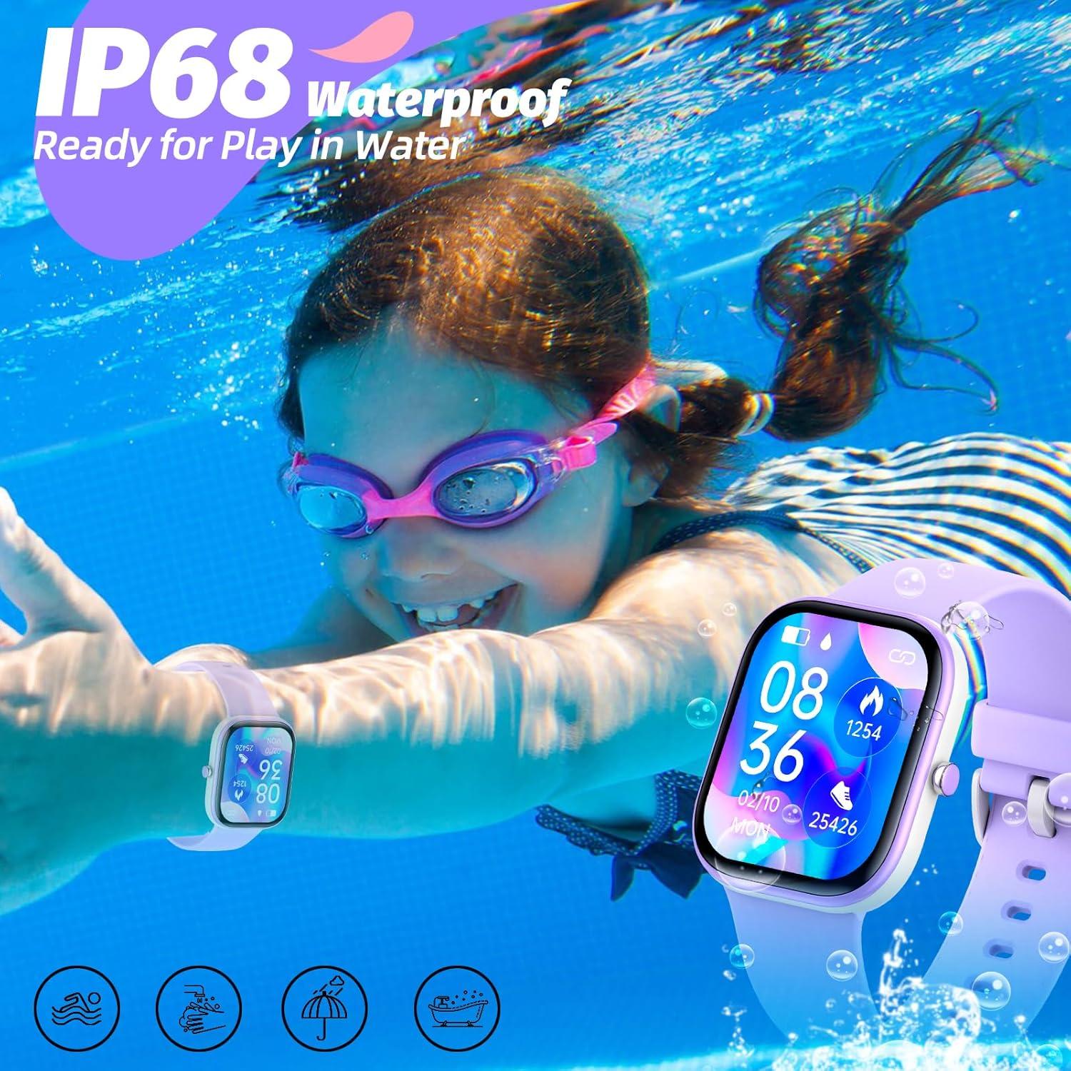 Reloj inteligente YOUSOKU para niños IP68 19 modos deportivos