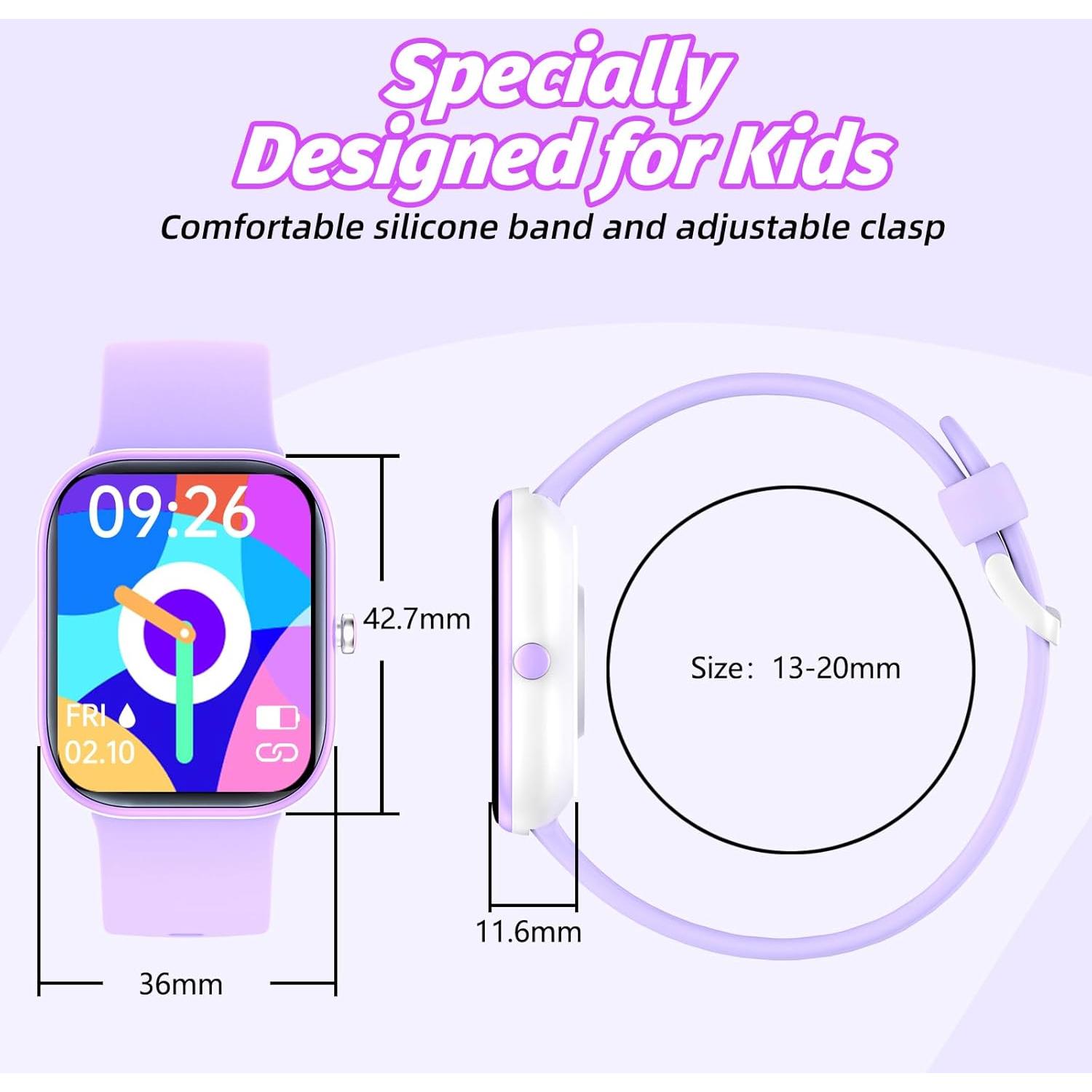 Reloj inteligente YOUSOKU para niños IP68 19 modos deportivos
