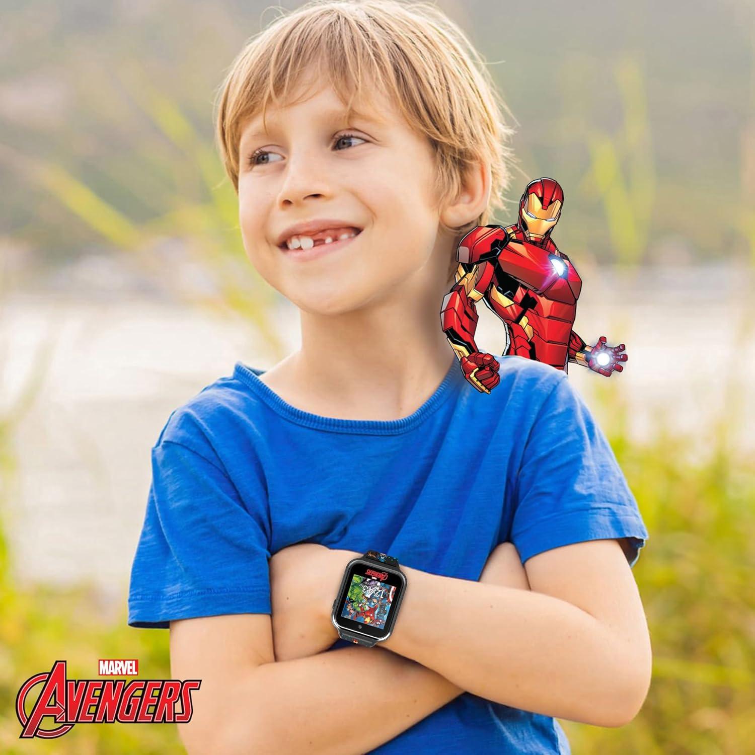 Reloj inteligente Marvel Avengers para niños 10 carátulas