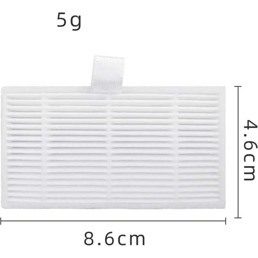 Kit de Accesorios para Aspiradora Robot Lydsto W2 - Filtros, Cepillos y Mopas