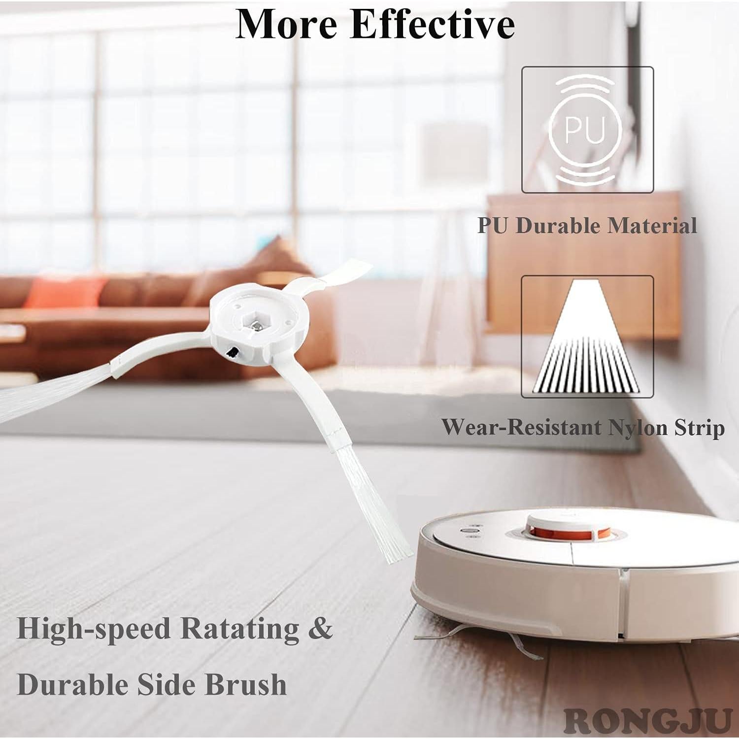 Kit de Accesorios RONGJU para Roborock S4 S5 S6 E4 E20 E25