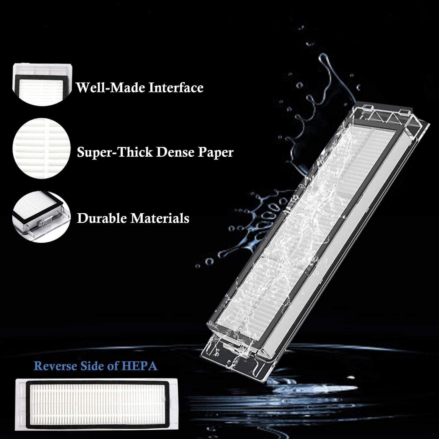 Kit de Accesorios RONGJU para Roborock S4 S5 S6 E4 E20 E25