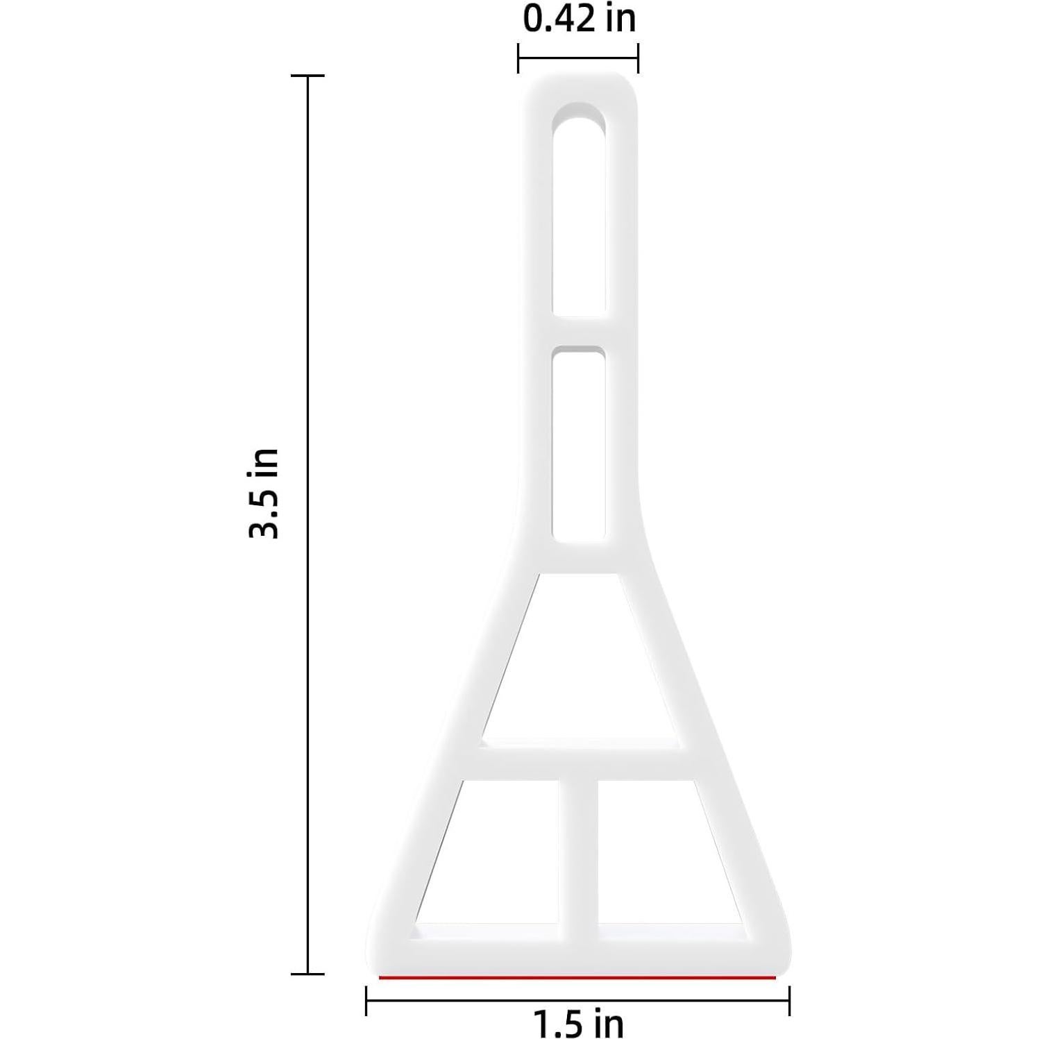 Dique de Ducha Duzzy 99 cm x 8.89 cm x 3.81 cm Blanco
