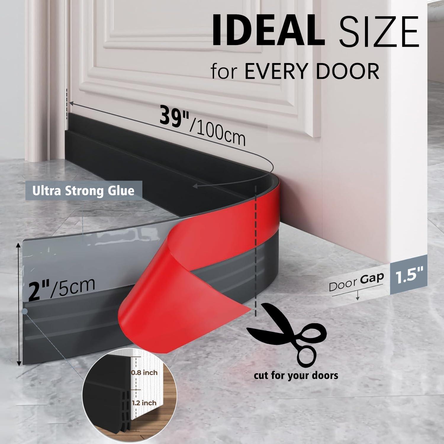 2 Paquetes Tiras Aislantes de Corrientes de Aire WUMUTI 99cm