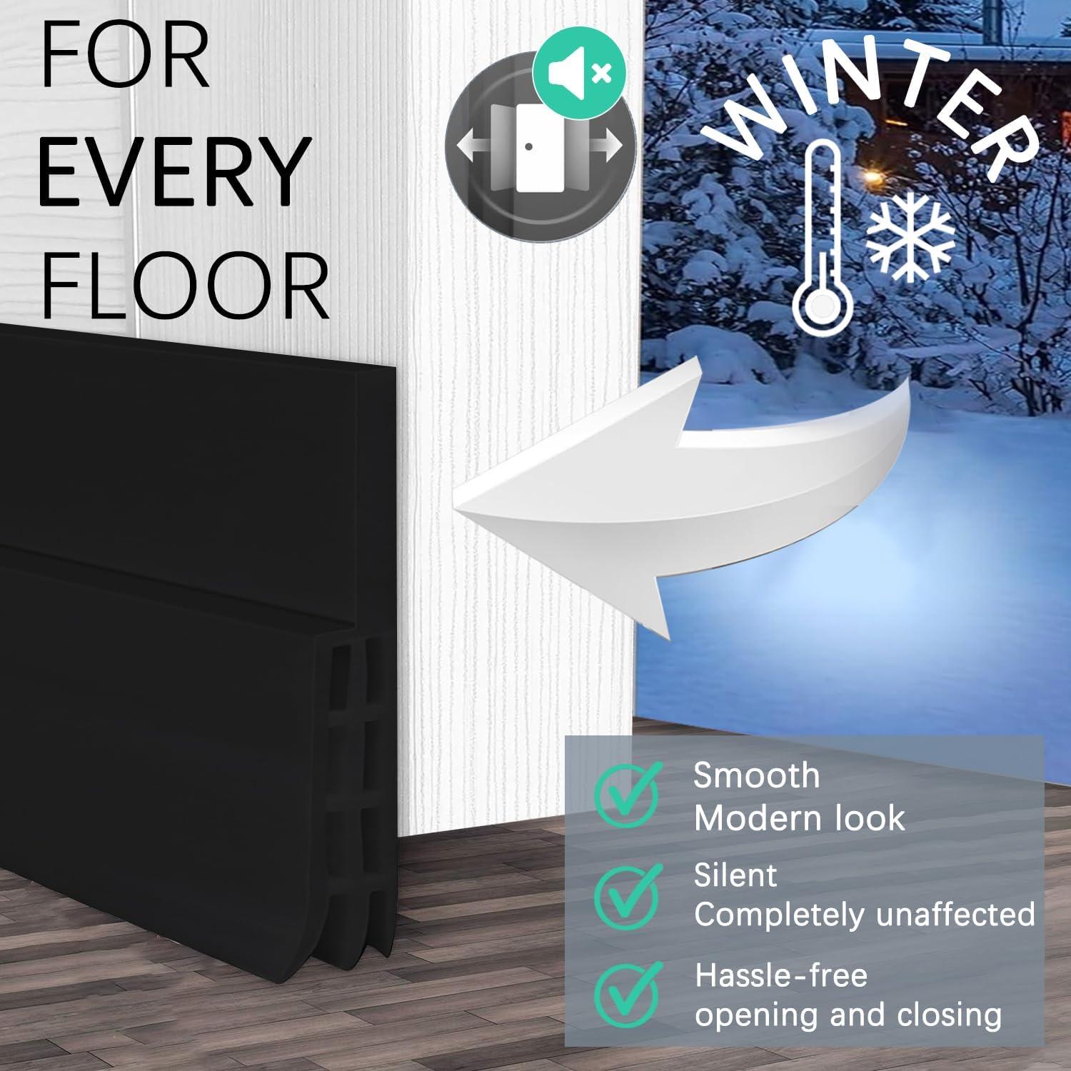 2 Paquetes Tiras Aislantes de Corrientes de Aire WUMUTI 99cm