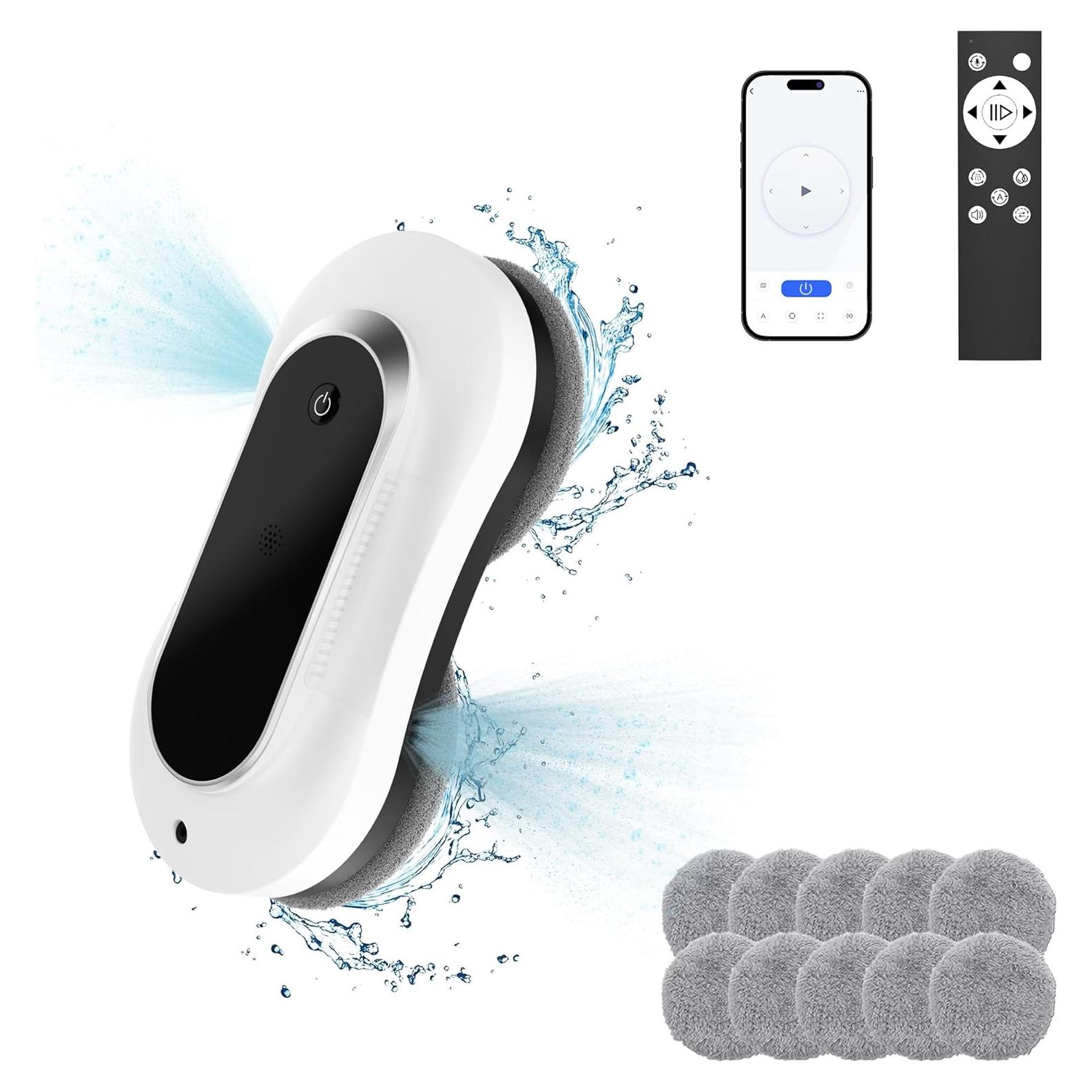 Robot Limpiador de Ventanas Augensterm YW160 3000Pa Control Remoto