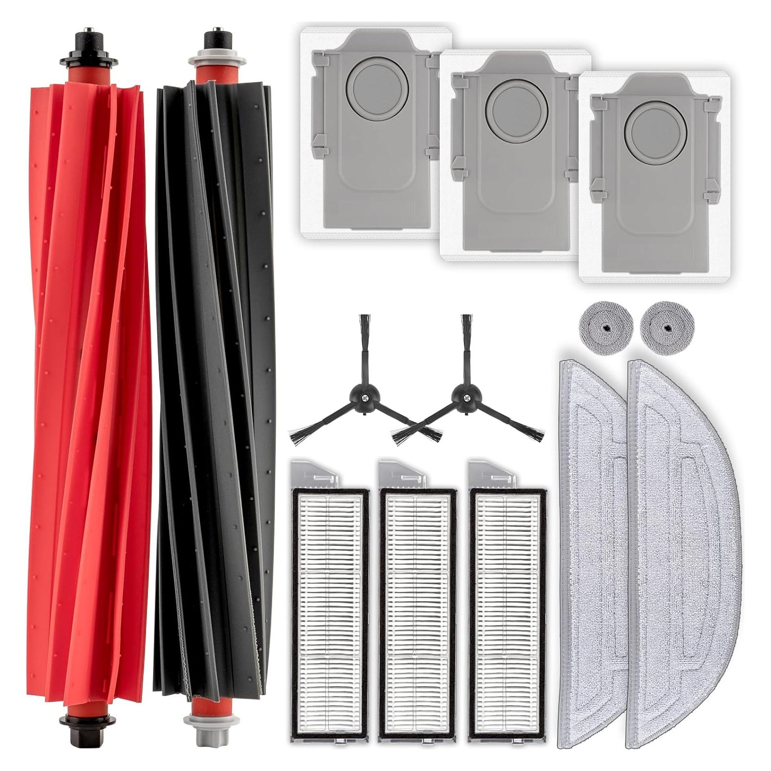 Kit de Repuestos LemonRunRun para Roborock S8 MaxV Ultra - 14 Piezas