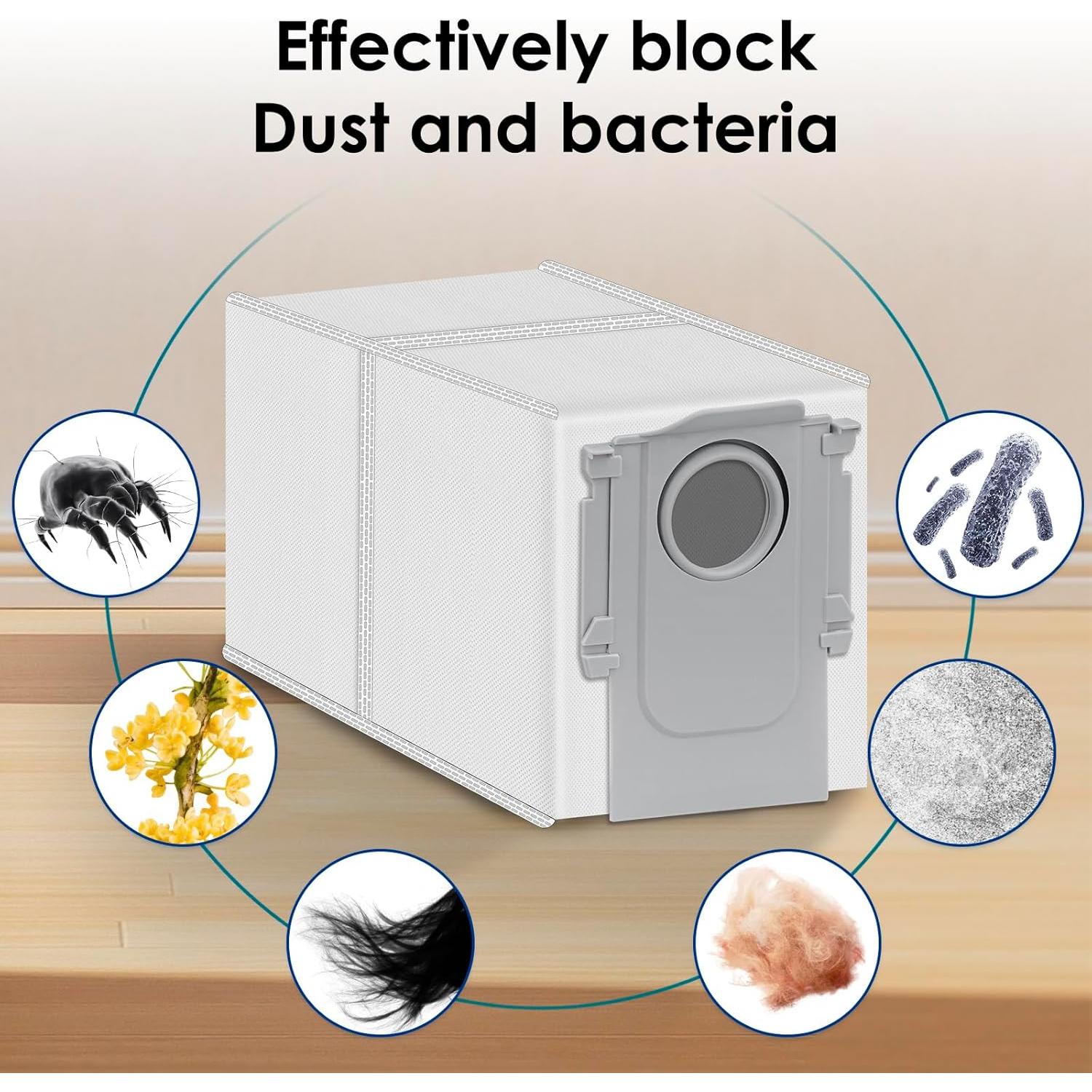 Kit de Repuestos LemonRunRun para Roborock S8 MaxV Ultra - 14 Piezas