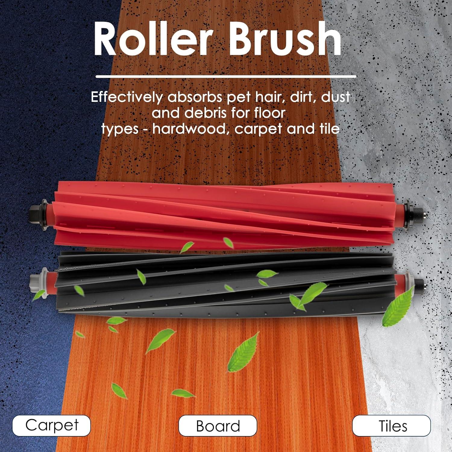 Kit de Repuestos LemonRunRun para Roborock S8 MaxV Ultra - 14 Piezas