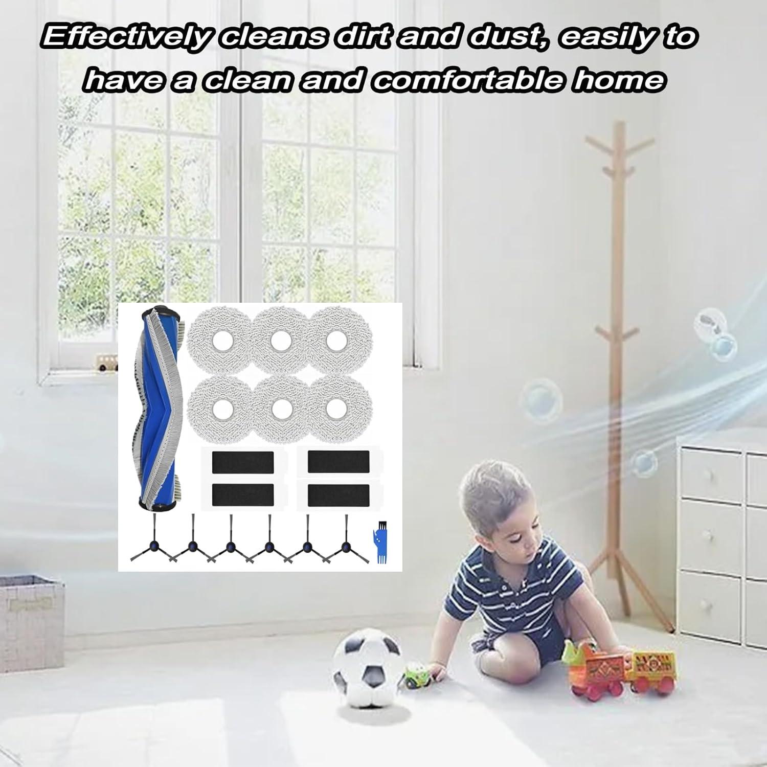 Kit de Accesorios para Aspiradora Robot Frexusuent T30S - 18 Piezas