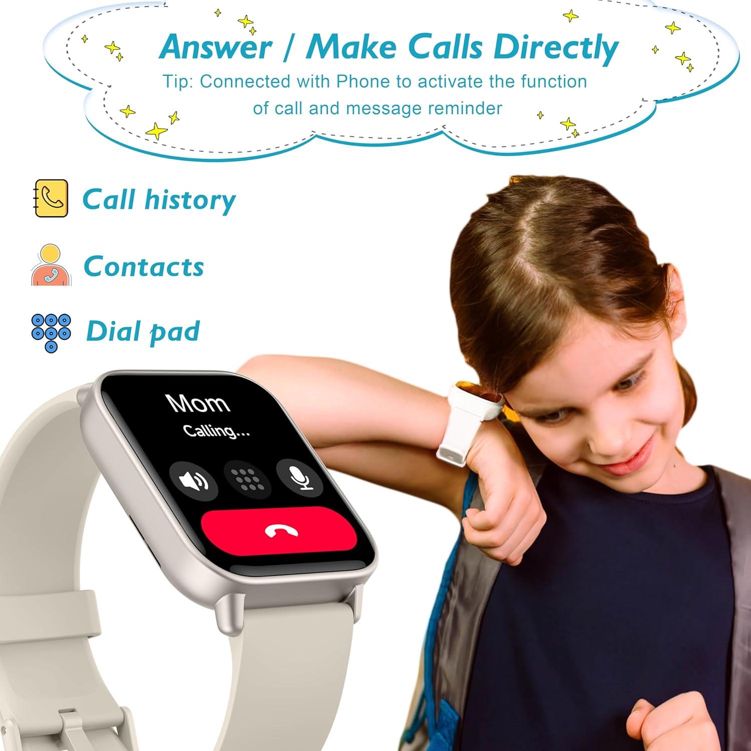 Reloj Inteligente KALINCO para Niños 1.8'' IP68 Fitness