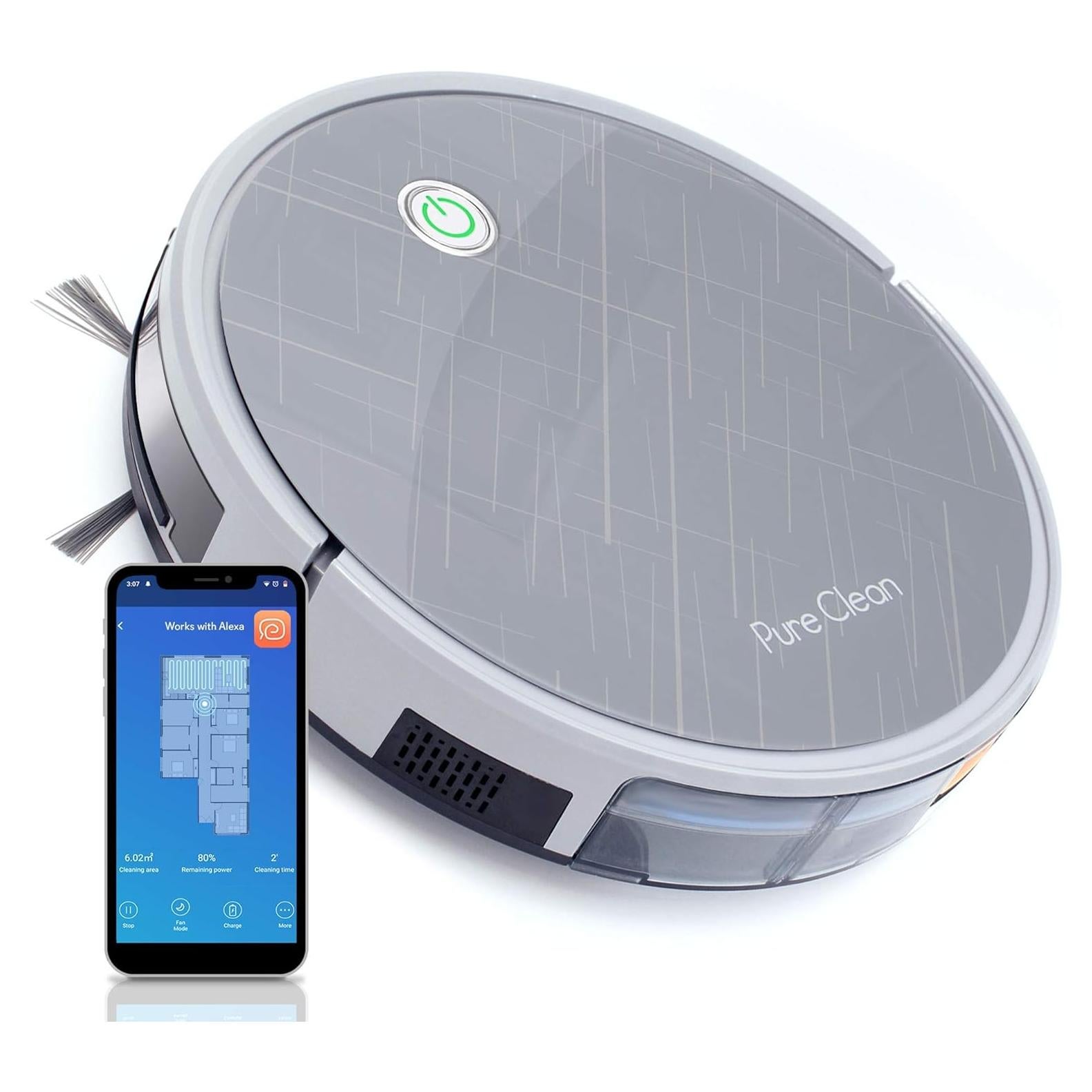 Aspiradora Robot Pure Clean PUCRC660 - Navegación Giroscópica