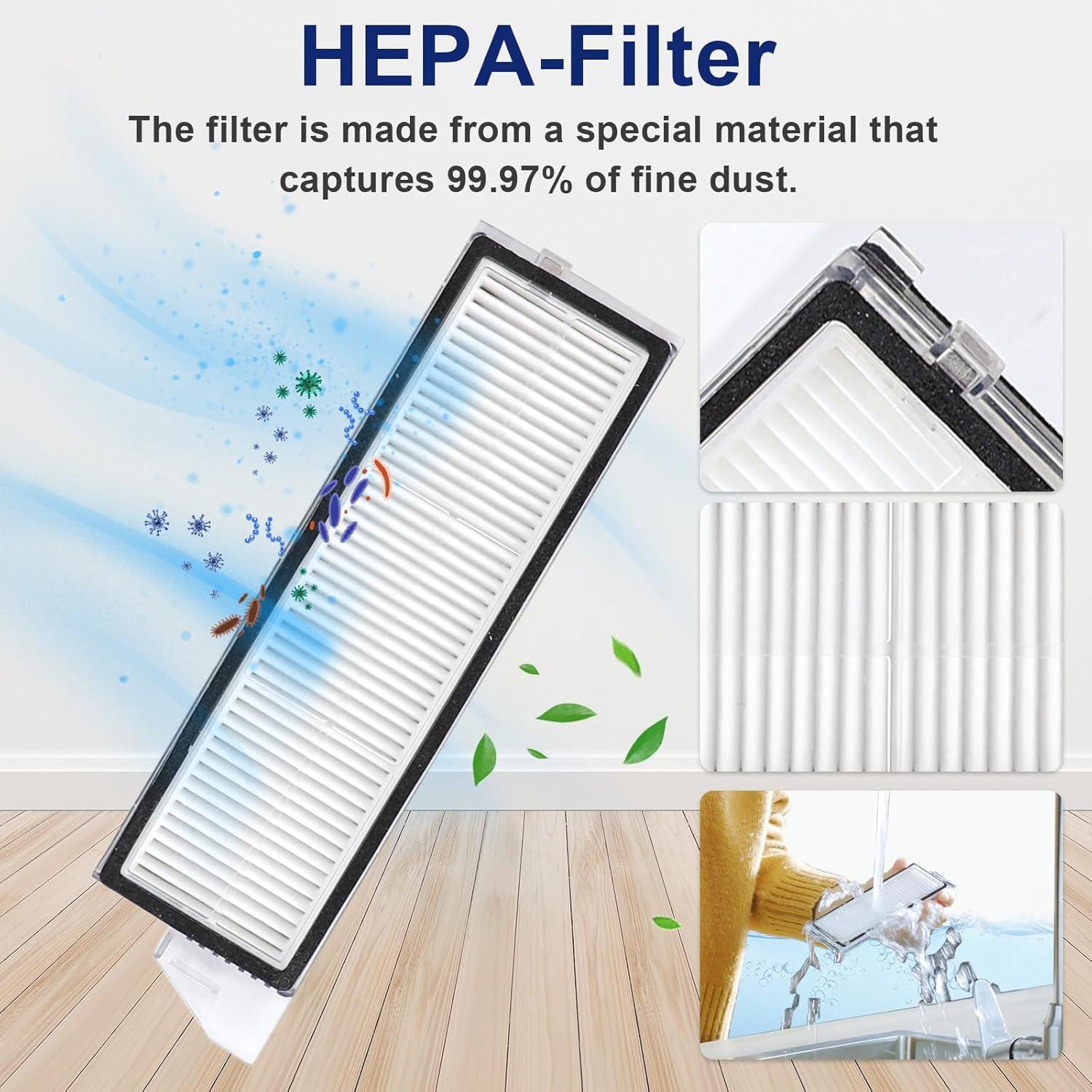 24 Accesorios para Aspiradora Roborock S8 MaxV Ultra - Feilifan