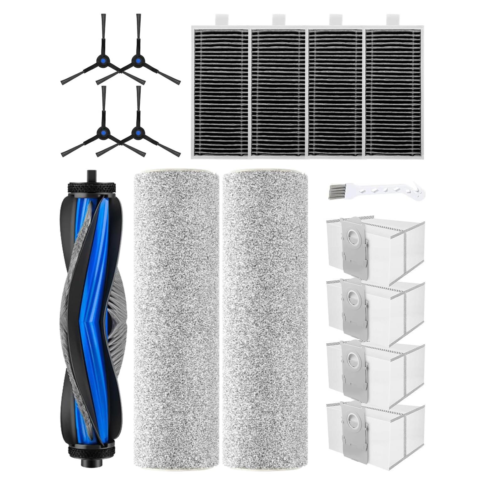 Kit de Accesorios 16 Piezas Rrochio para Ecovacs Deebot X8 Pro Omni
