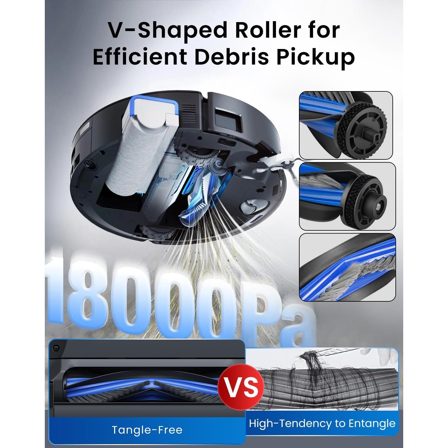 Kit de Accesorios 16 Piezas Rrochio para Ecovacs Deebot X8 Pro Omni