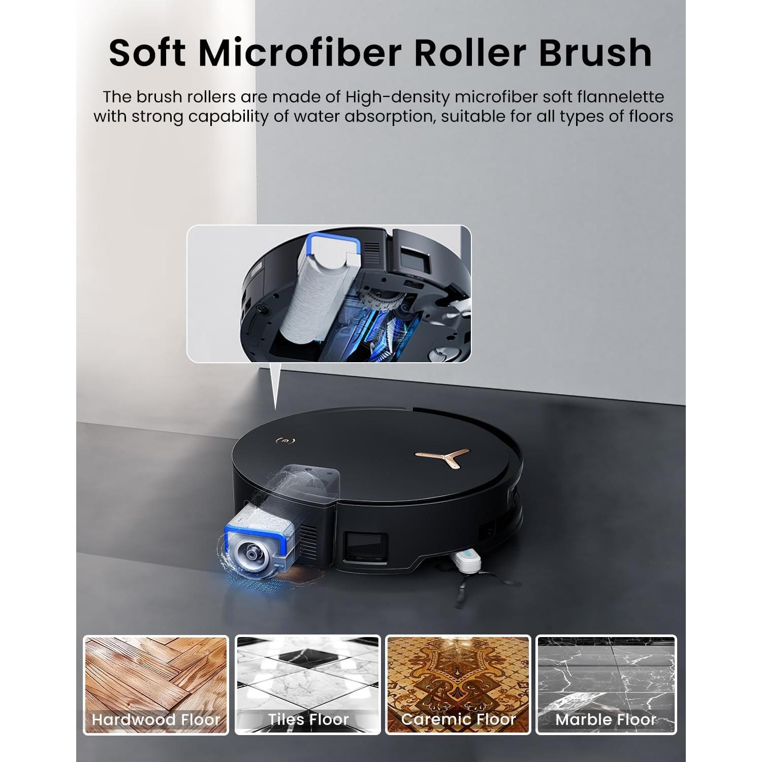 Kit de Accesorios 16 Piezas Rrochio para Ecovacs Deebot X8 Pro Omni