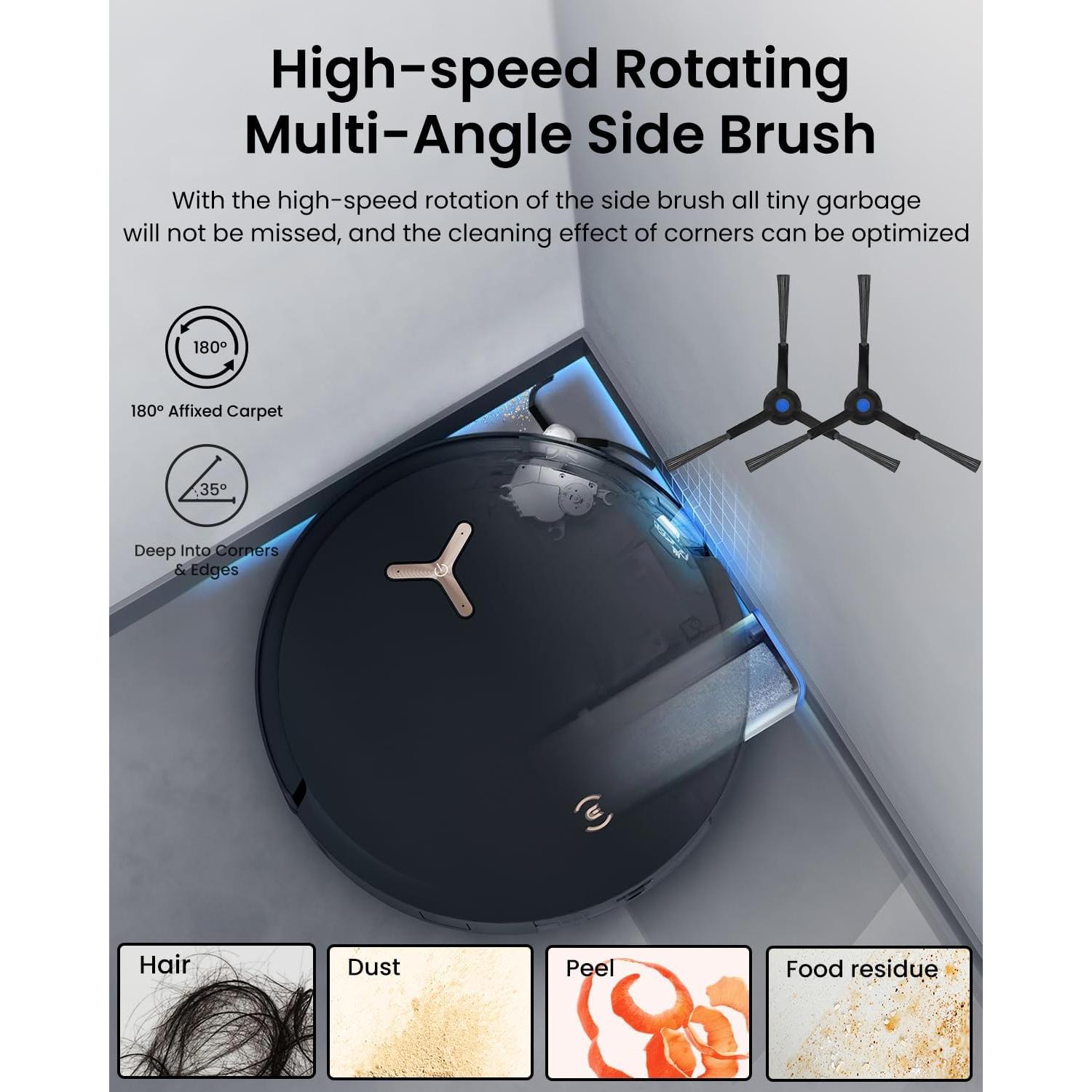 Kit de Accesorios 16 Piezas Rrochio para Ecovacs Deebot X8 Pro Omni