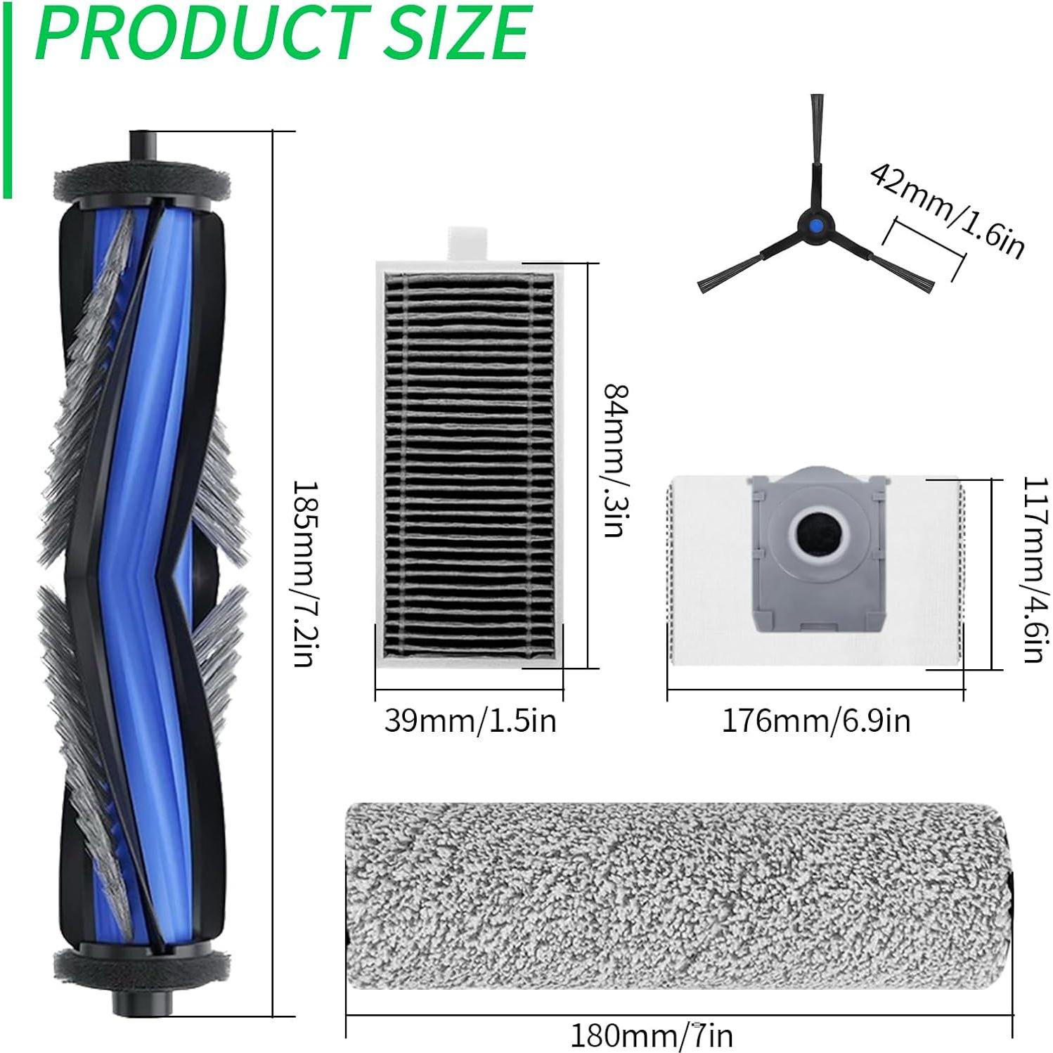 Kit de Accesorios para Aspiradora ECOVACS DEBOT X8 PRO - 14 Pcs