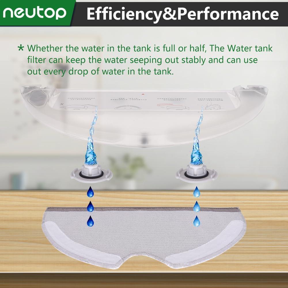 Paquete de 18 Paños de Mopa Neutop para Aspiradoras Robot Roborock