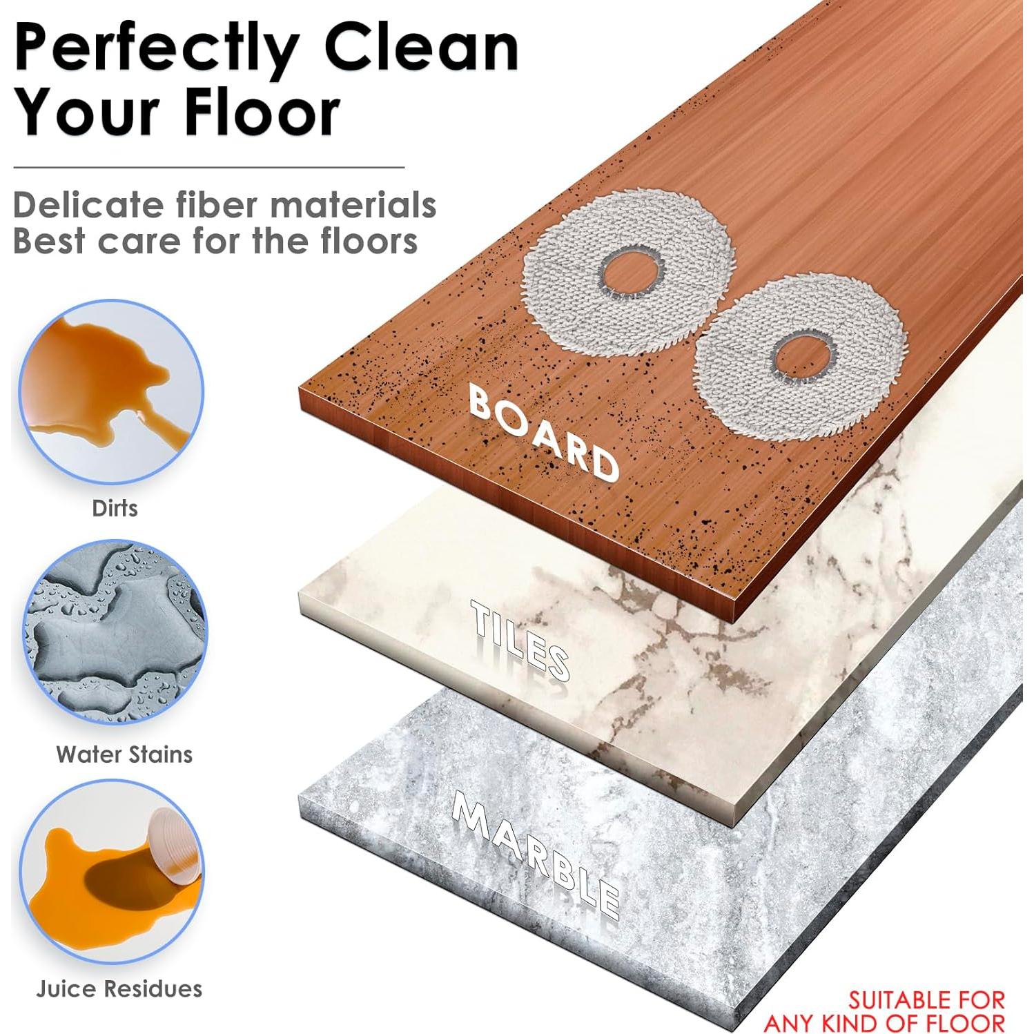 Kit de Accesorios LemonRunRun para ECOVACS T30 Omni - 9 Piezas