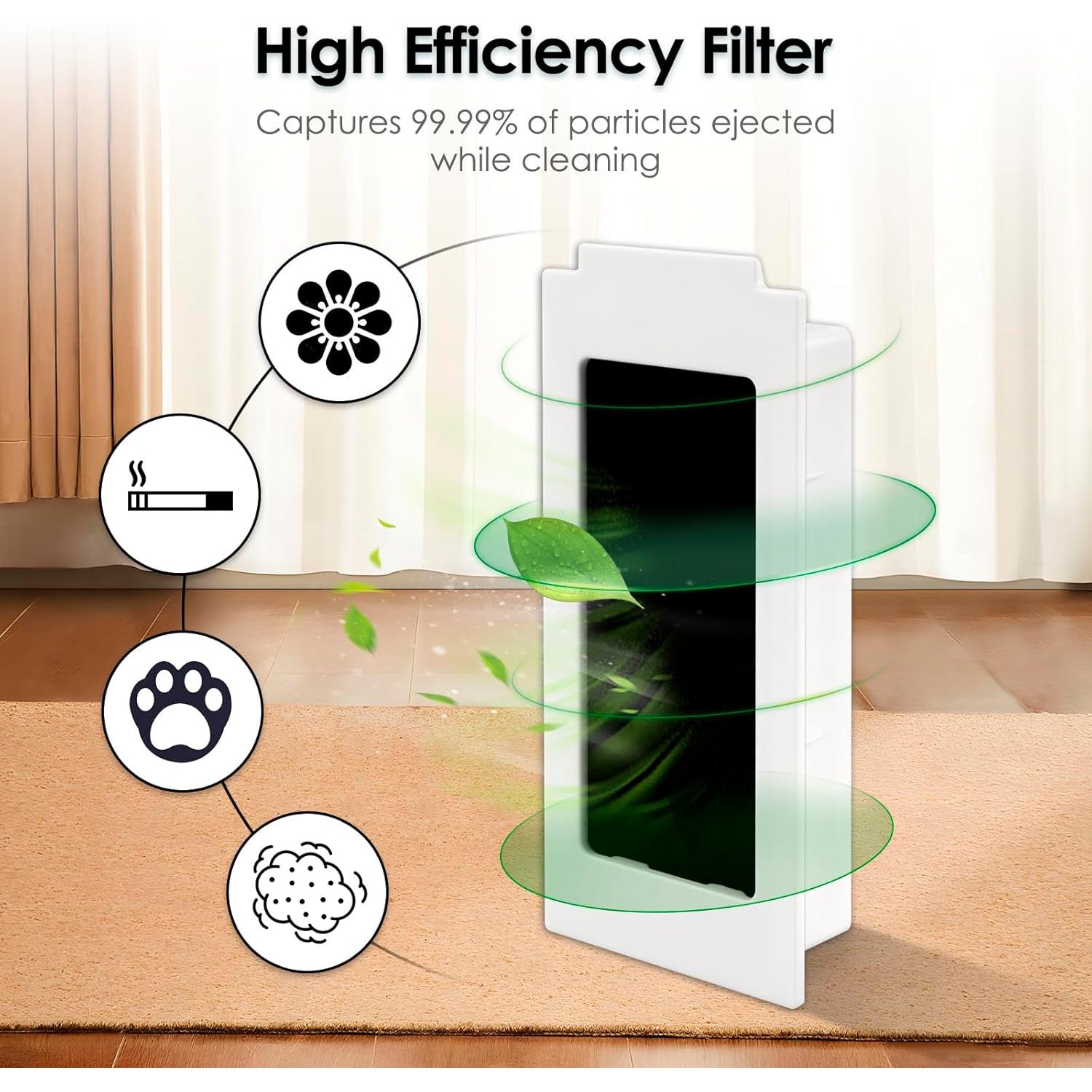 Kit de Accesorios LemonRunRun para ECOVACS T30 Omni - 9 Piezas